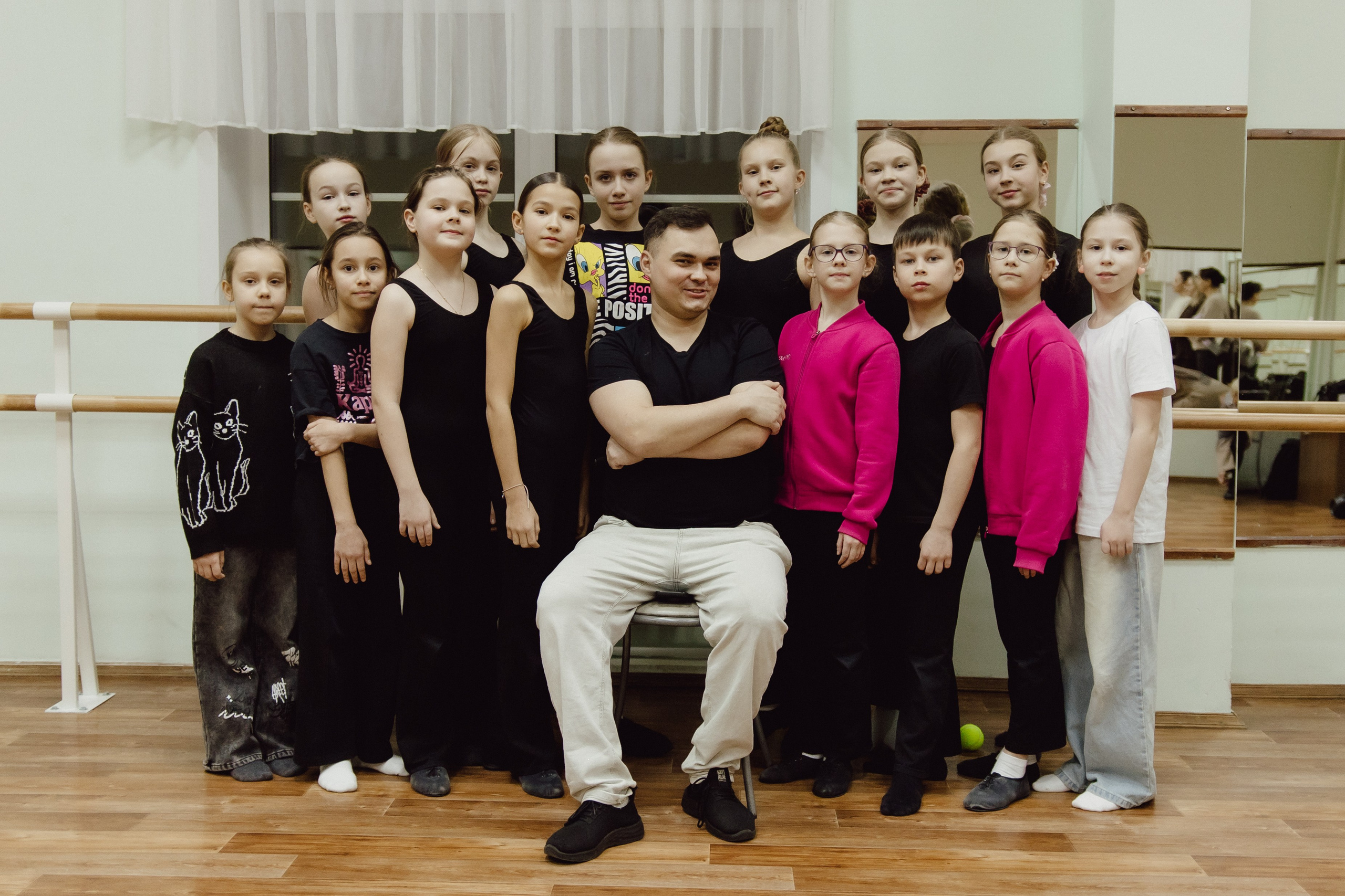 Мастер-класс от Дмитрия Бажукова для шоу-балет ГРАНД. Фотограф в Кирове и Кирово-Чепецке Валерия Шиляева