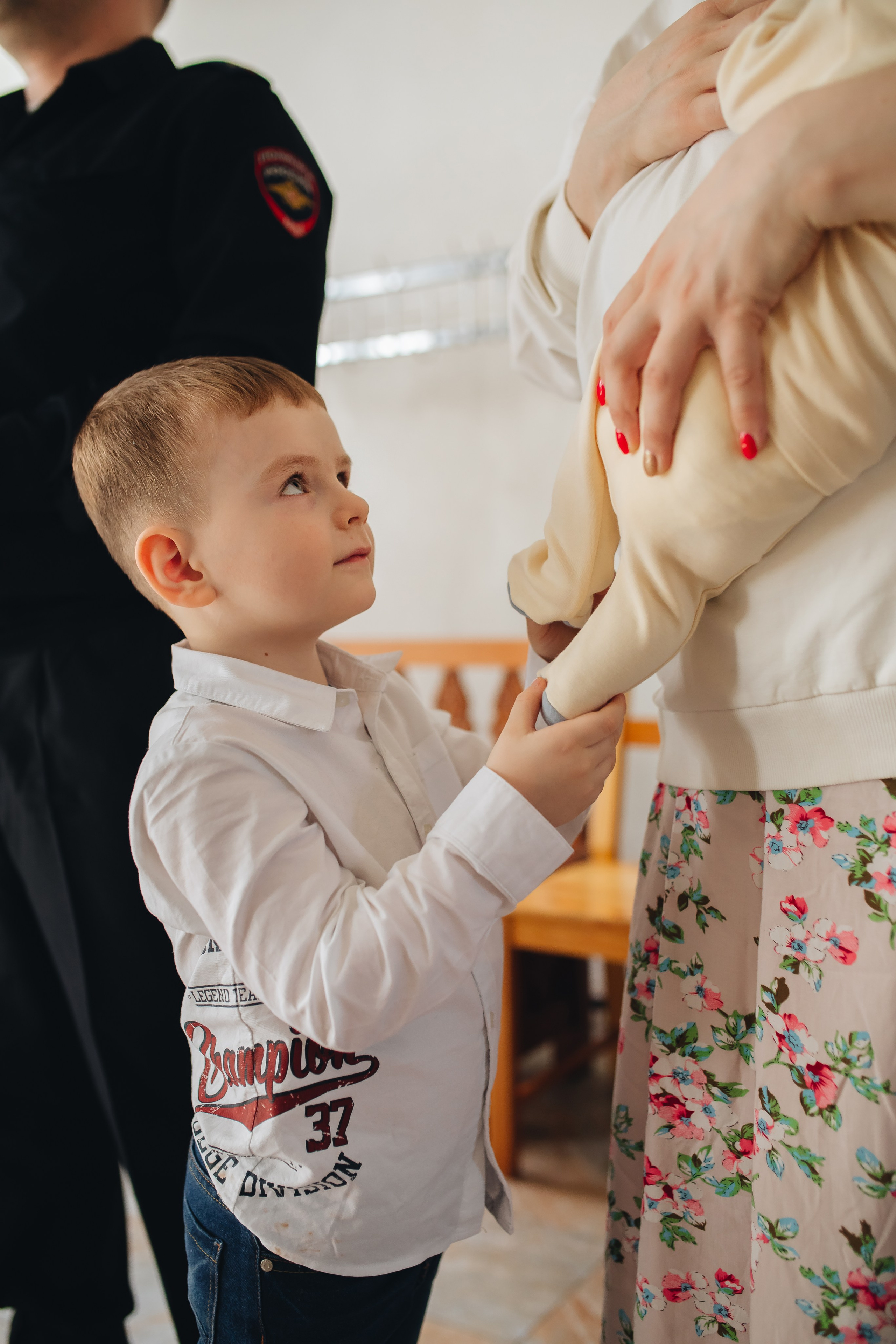 Крещение в светлом Храме. Семейный и детский фотограф в Москве Дорогова Екатерина