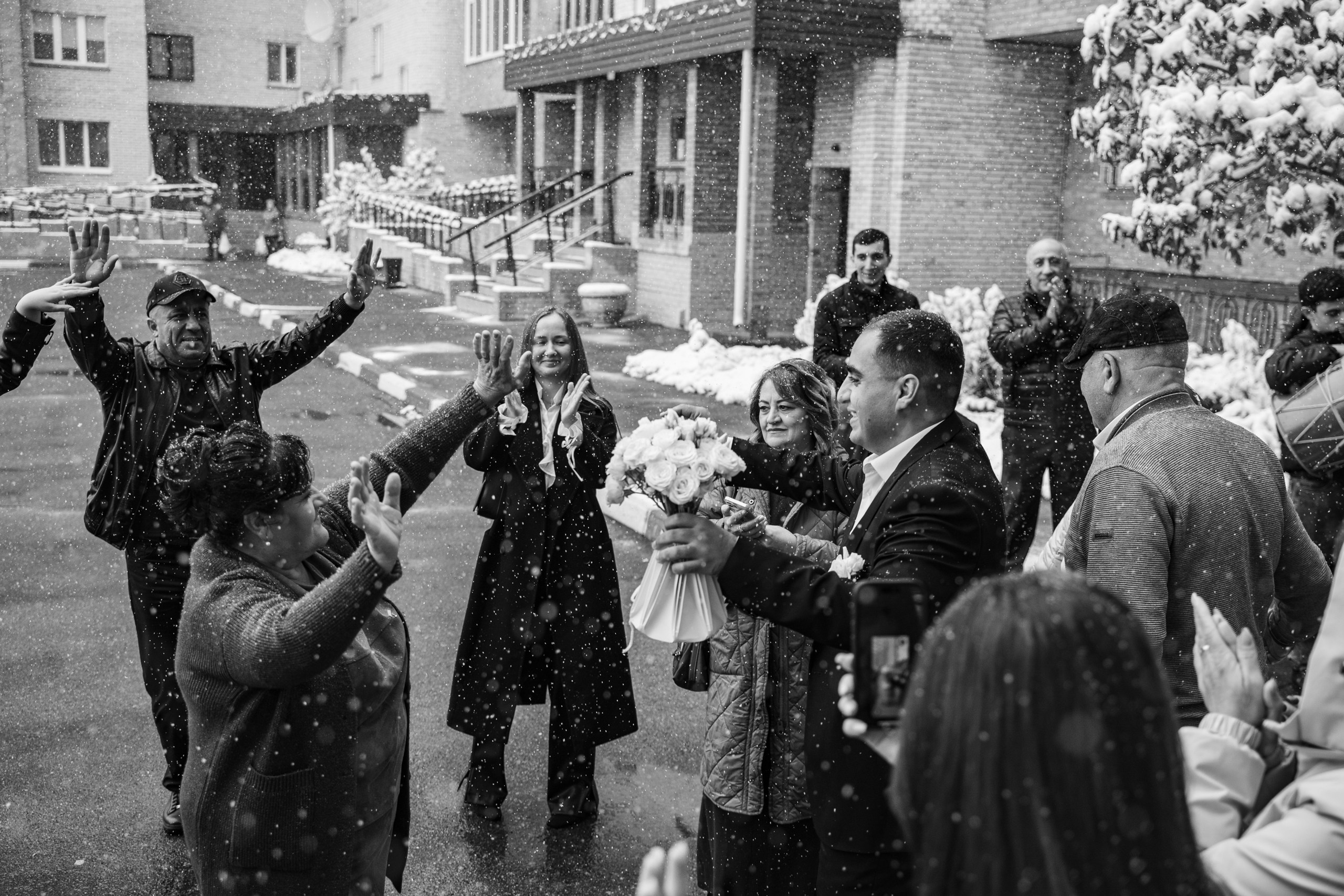 Свадебный репортаж в ч/б. Свадебный и семейный фотограф в Омске Белозерова Александра