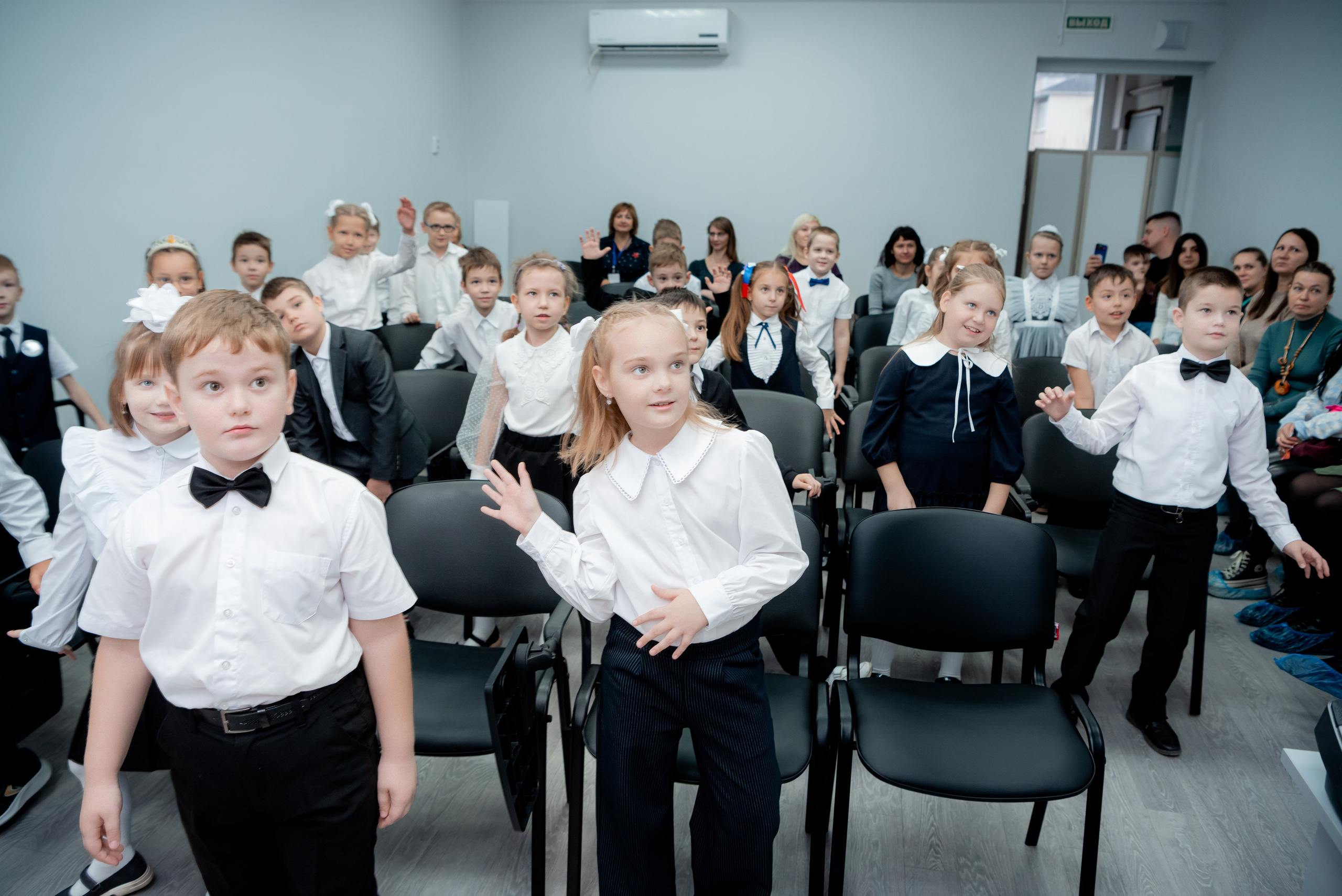Открытый урок первоклашек в Школе. Фотограф в Волгограде и Волжском Александр Горбань