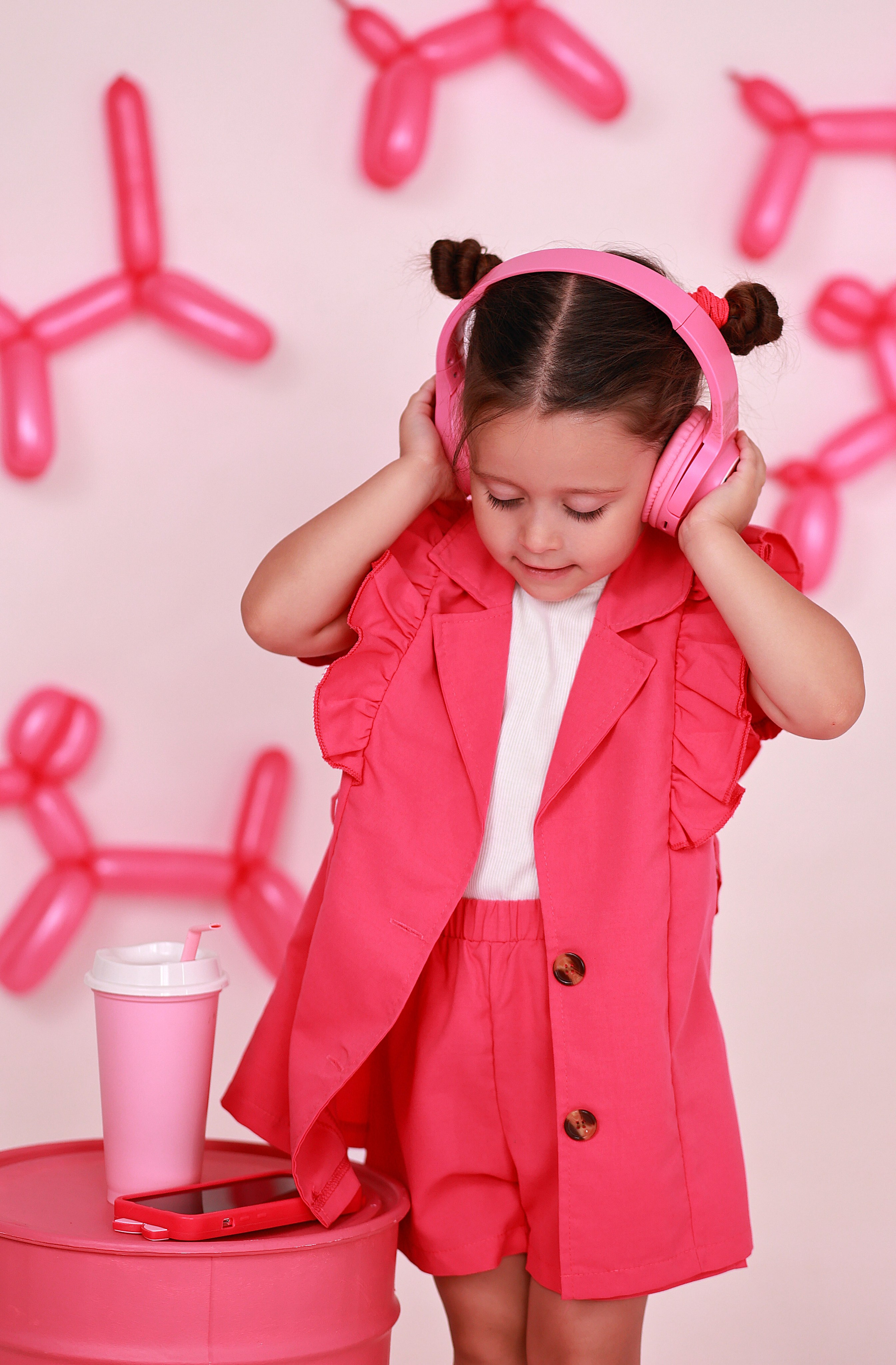 Pink Bubble dog. Детский семейный фотограф Краснодар