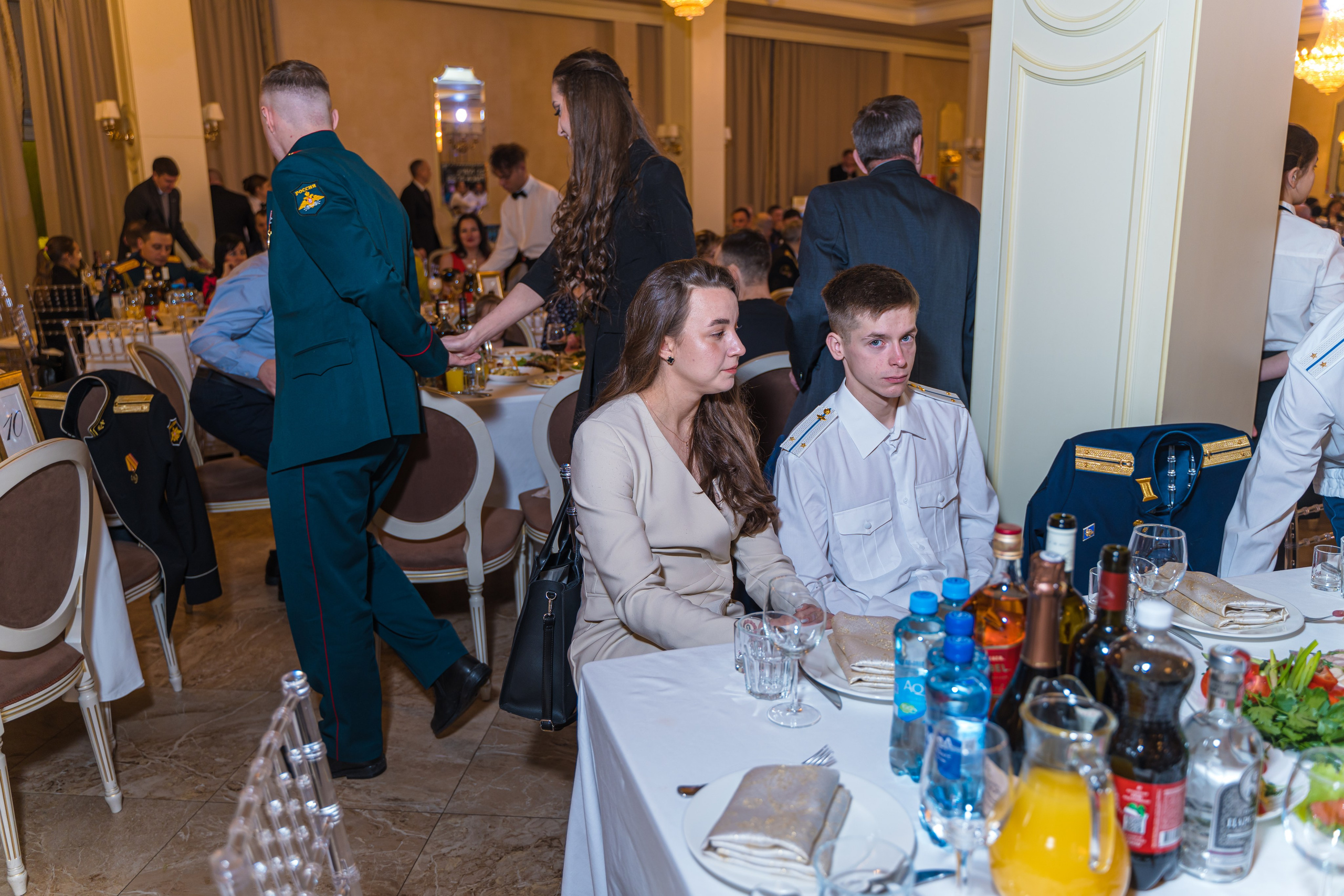 Фотосъемка выпуска военной академии и вручение дипломов