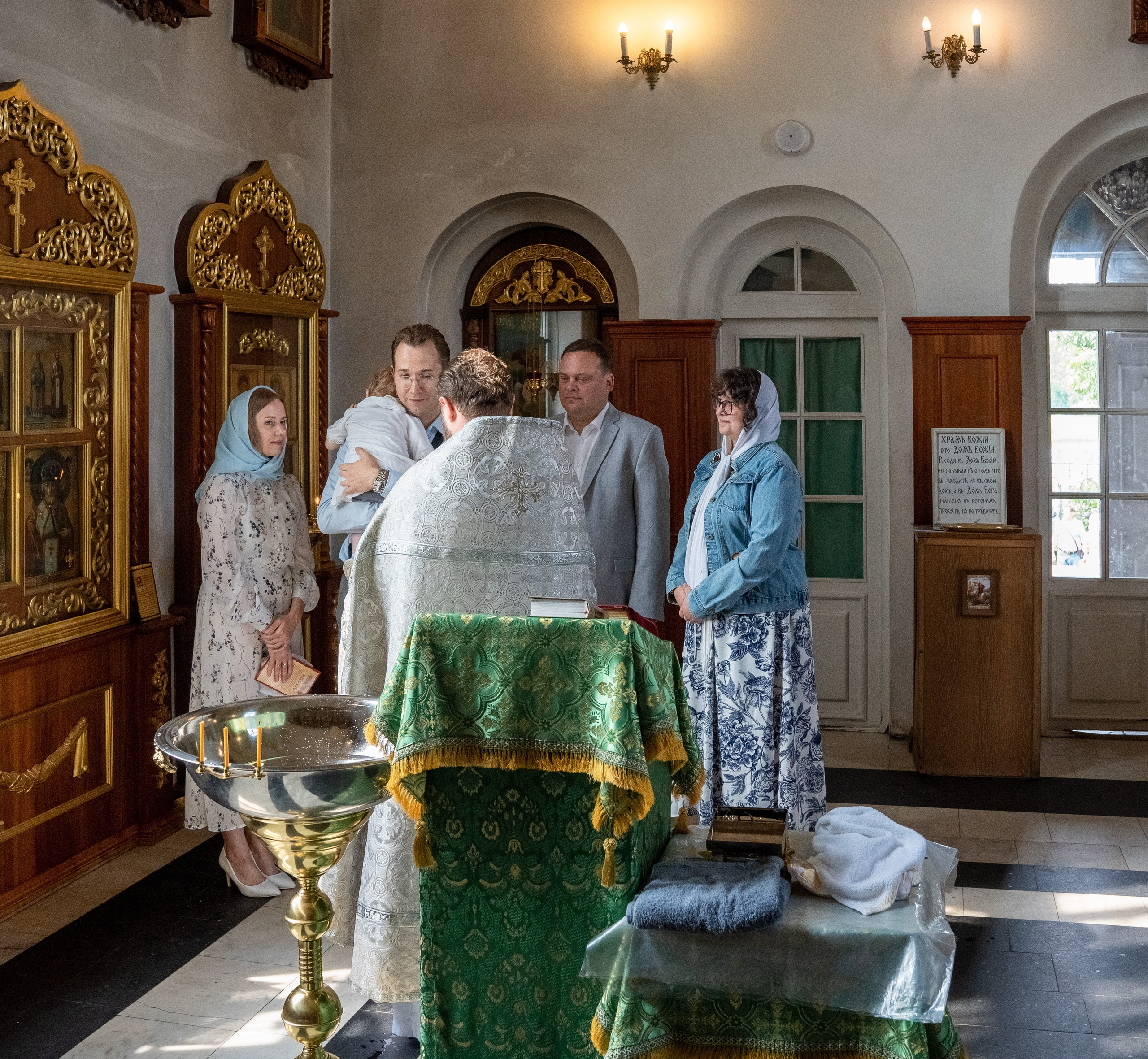 Крещение Анатолия. Студийный и портретный фотограф в САНКТ-ПЕТЕРБУРГЕИрина Махаон