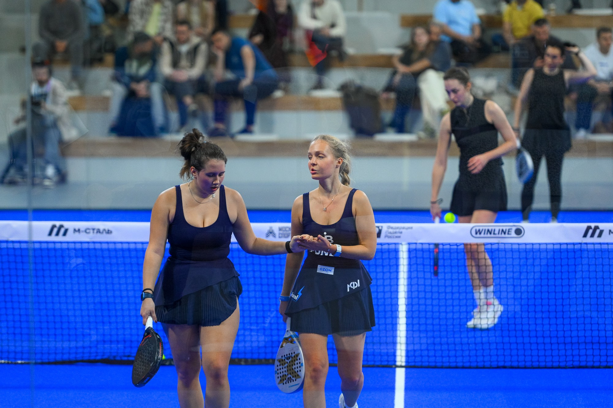 Падел: Международный турнир «Москва 2025». Елена Дружинина. Спортивный и репортажный фотограф