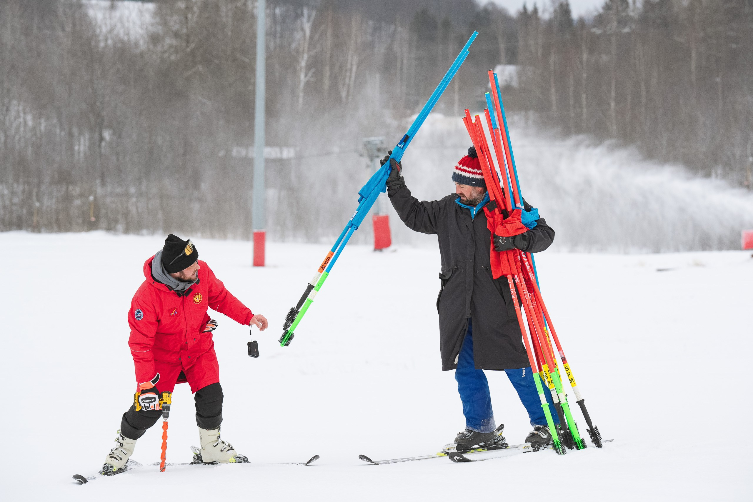 Горные лыжи. Первенство Центрального Федерального Округа. GS U16 Шуколово. Фотограф Студитский Евгений