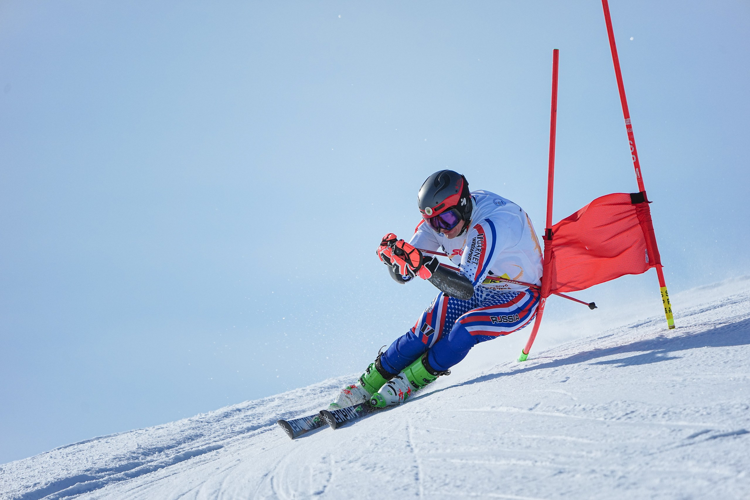 Соревнования «Приз горнолыжного клуба Леонида Тягачева», GS, 2024. Фотограф Студитский Евгений