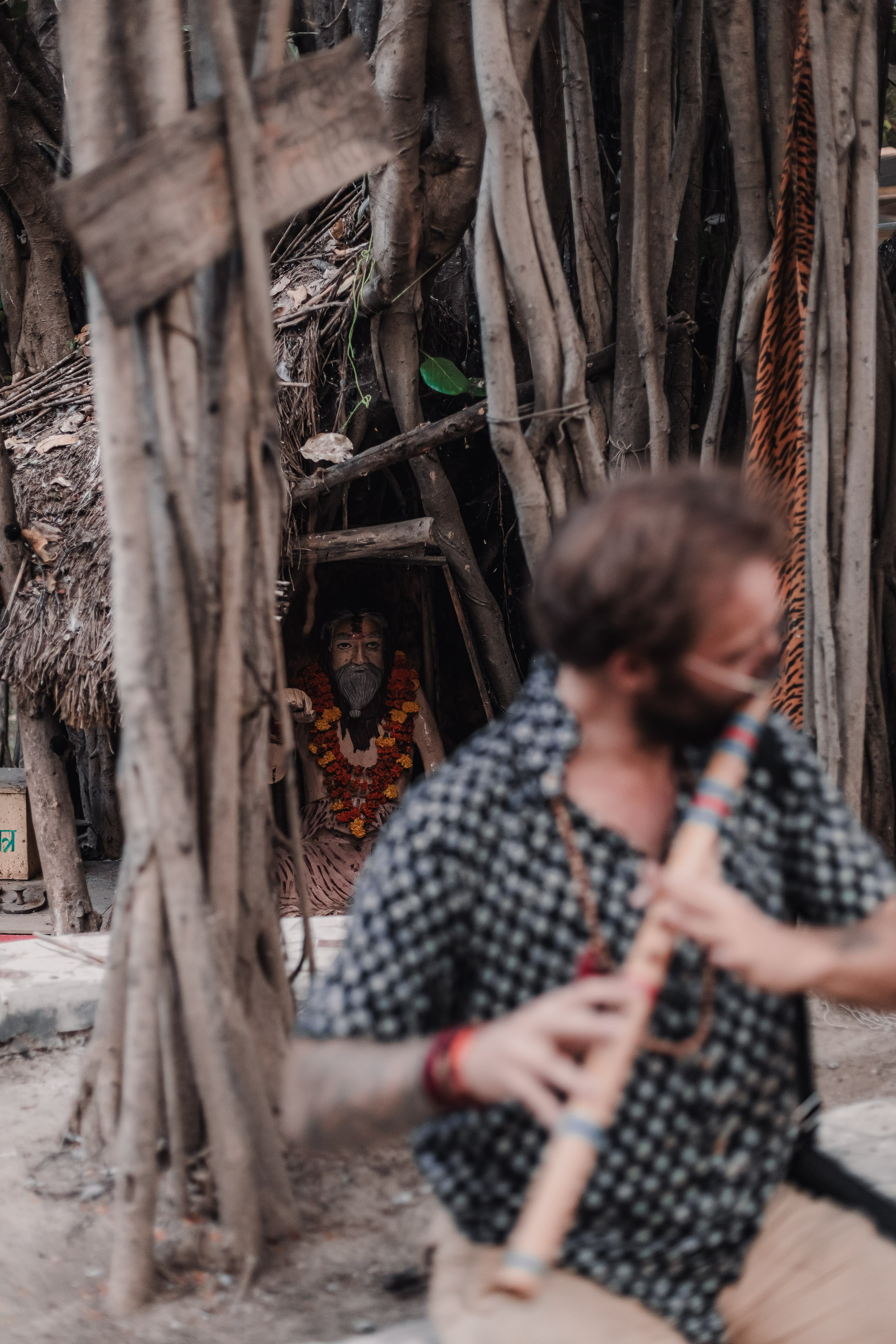 Devraha Baba Ji Ashram in Vrindavan. Мариам Багдасарян