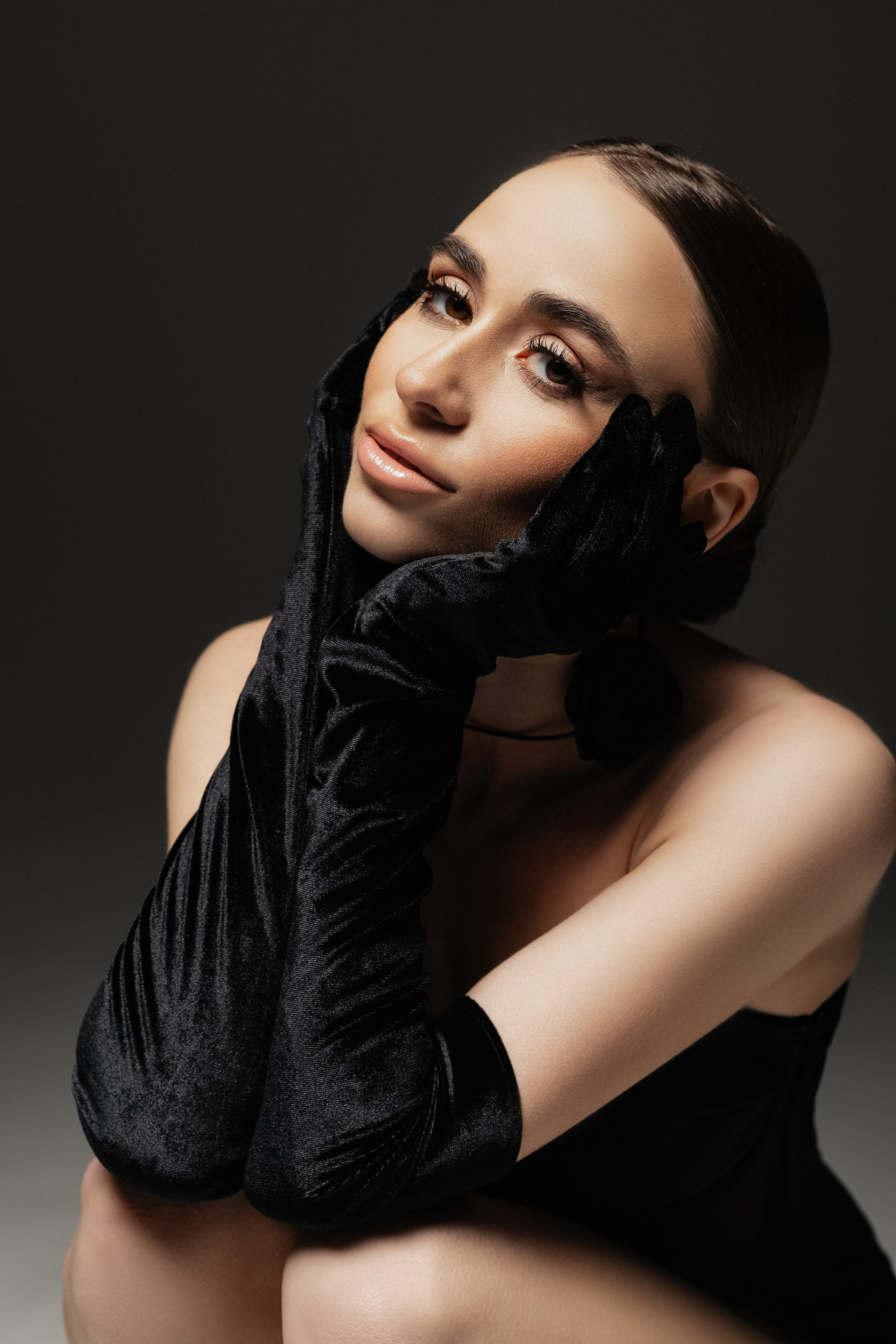 Женский портрет в студии. Фотограф Минск