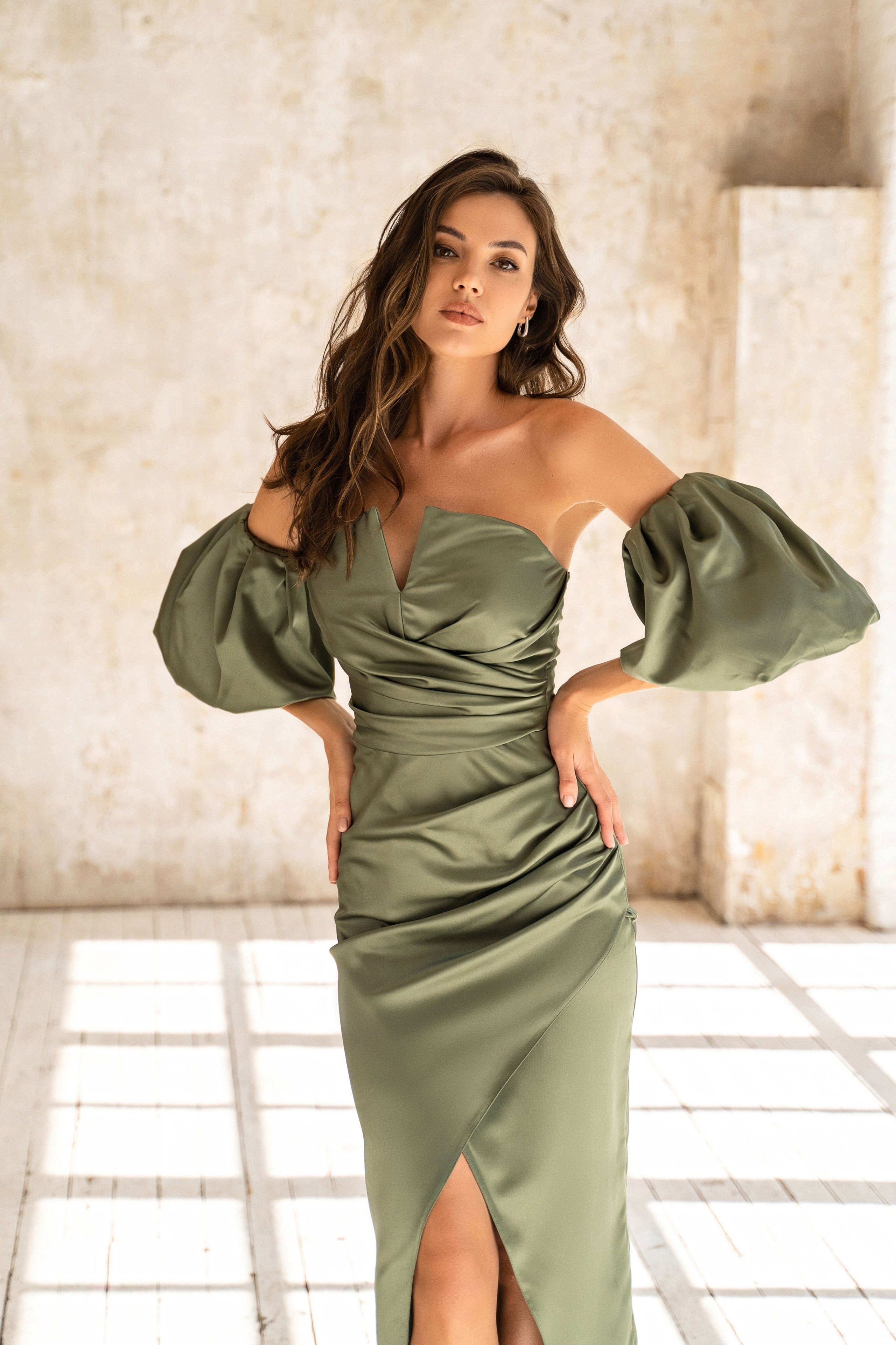 Съемка вечерних платьев DIAFANO с Ксенией. Свадебный и портретный фотограф Клипа Максим