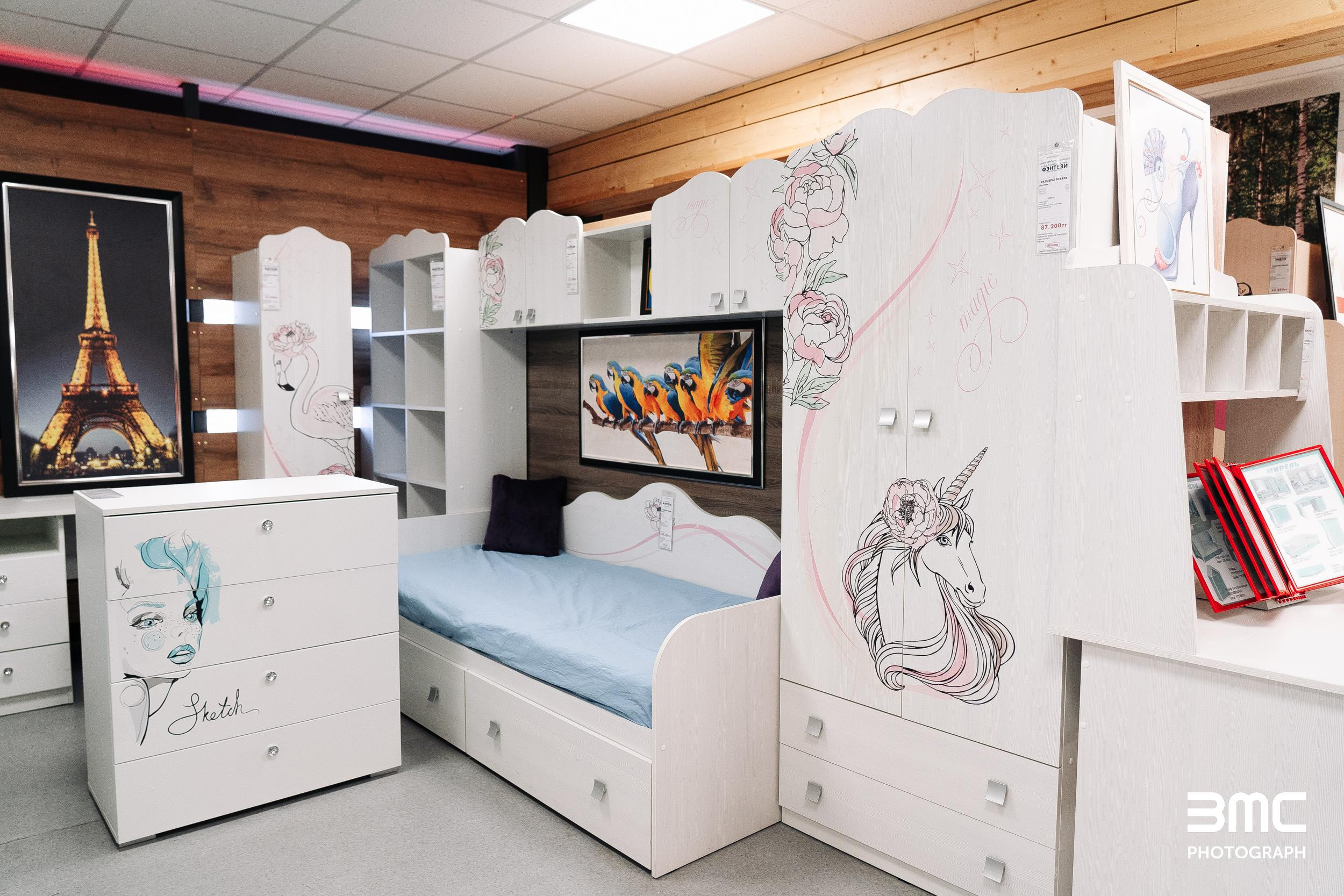 Фотосессия для мебельного салона «Калинка»