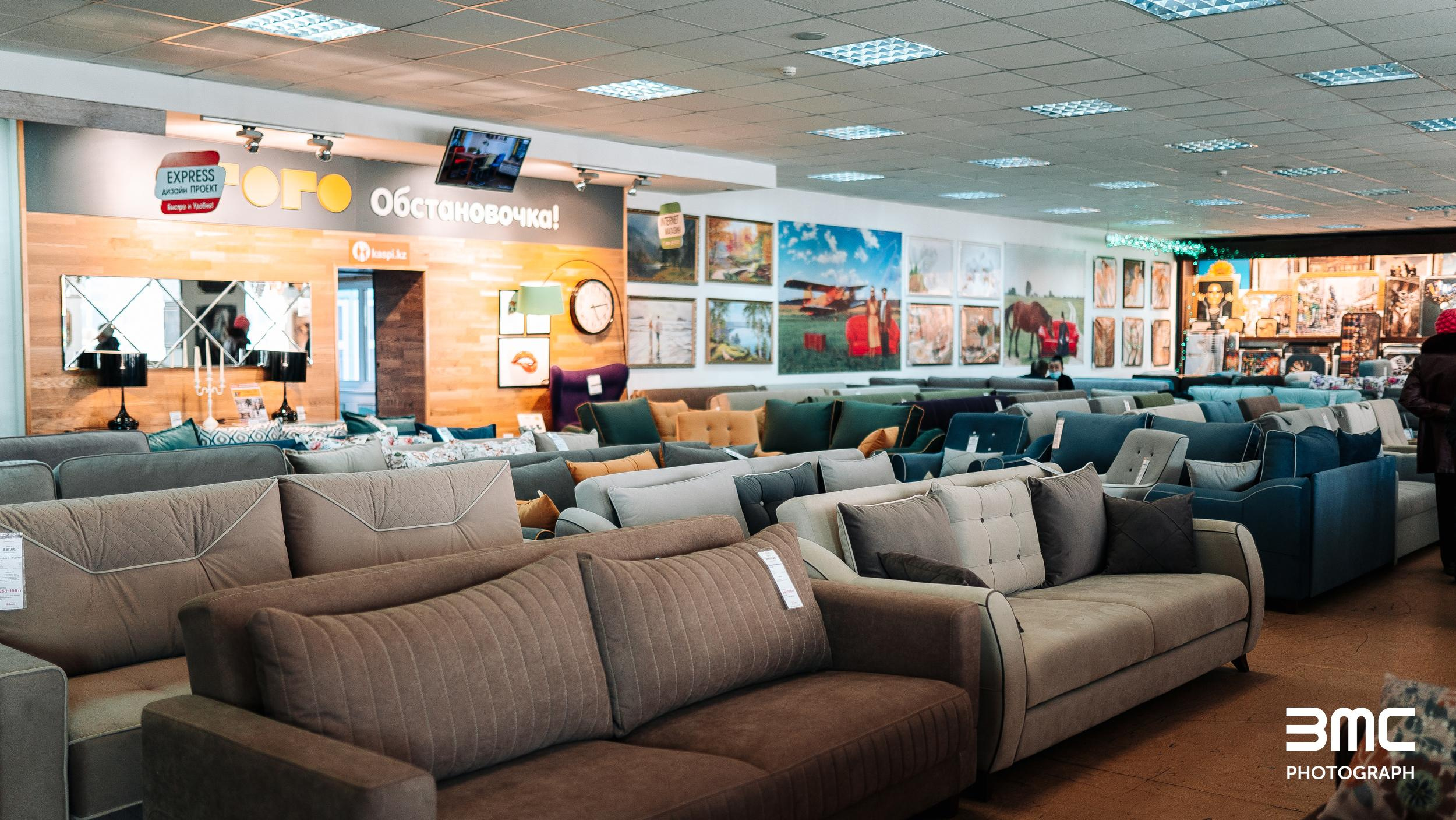 Фотосессия для мебельного салона «Калинка»