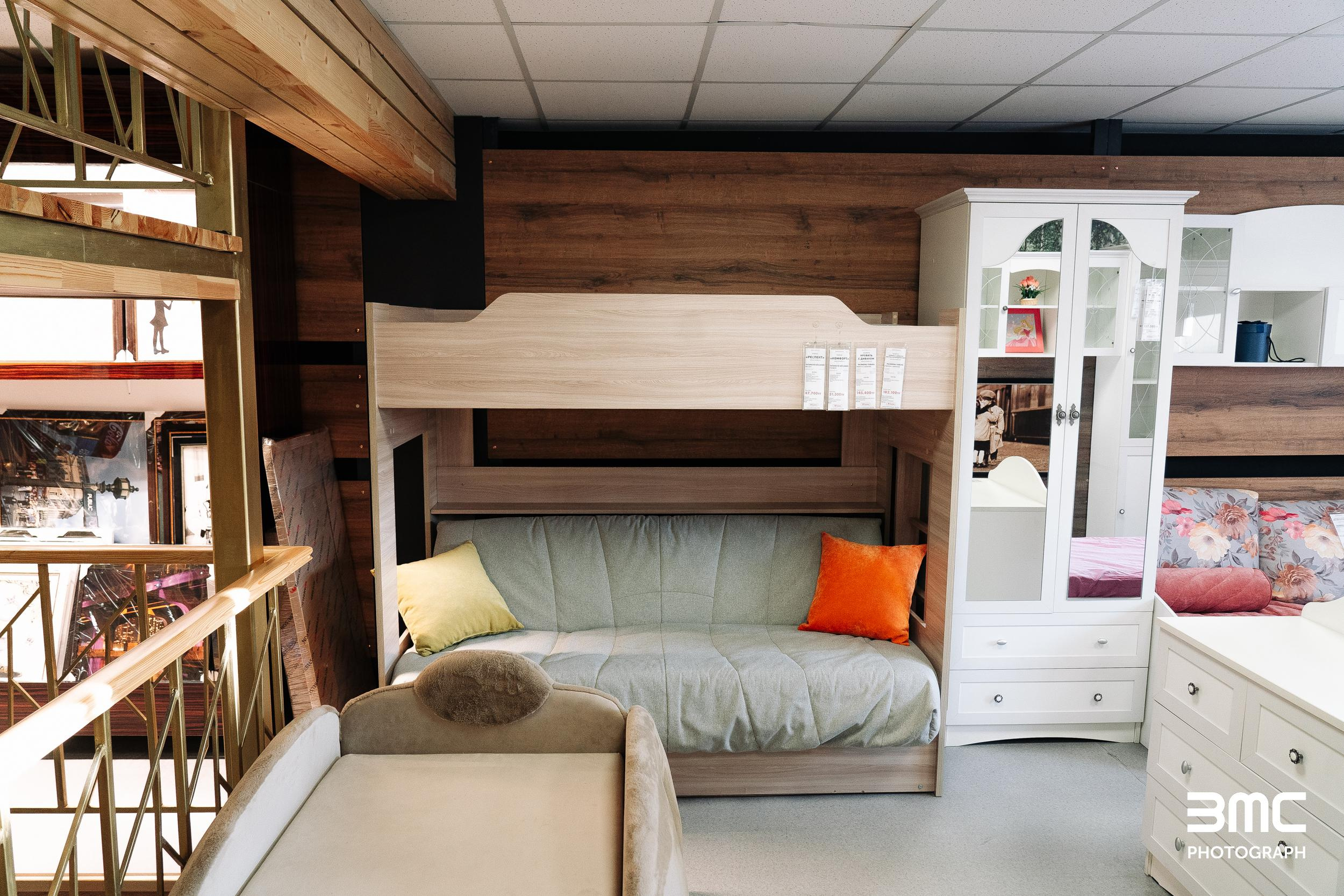 Фотосессия для мебельного салона «Калинка»