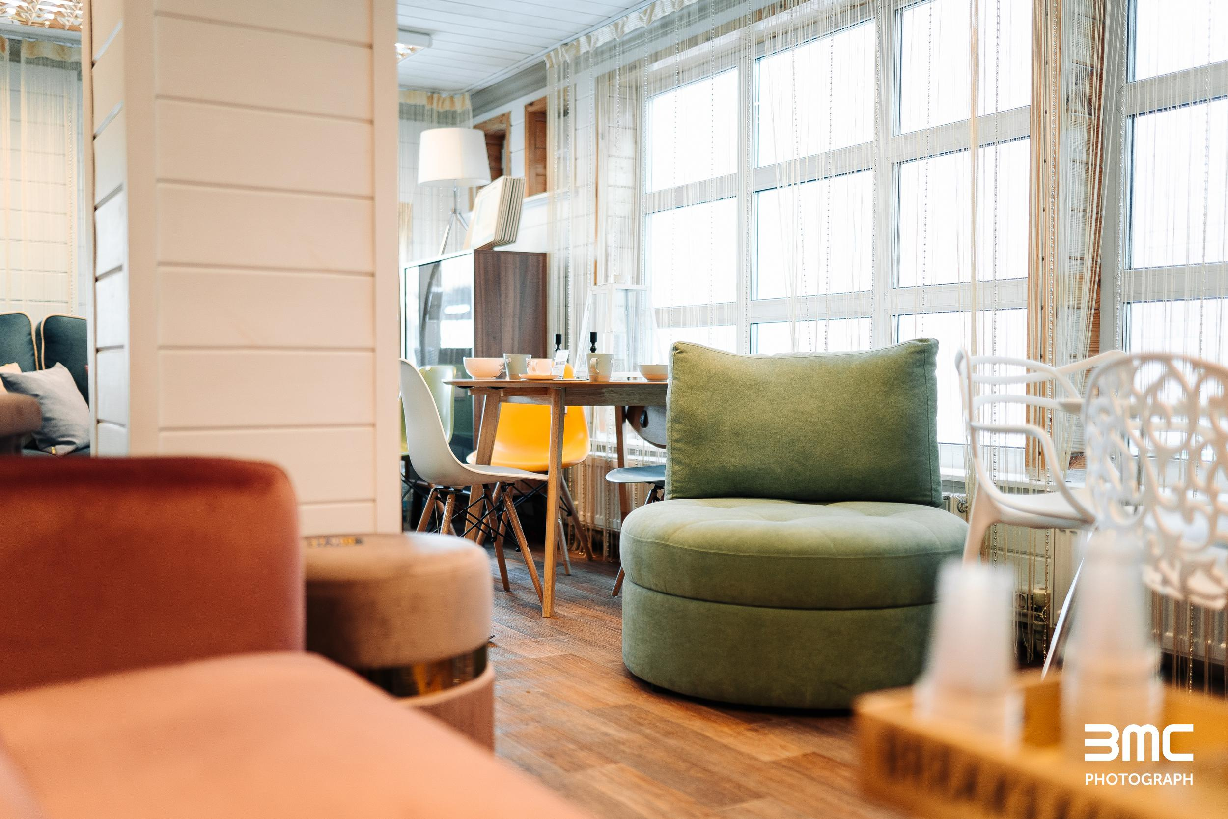 Фотосессия для мебельного салона «Калинка»