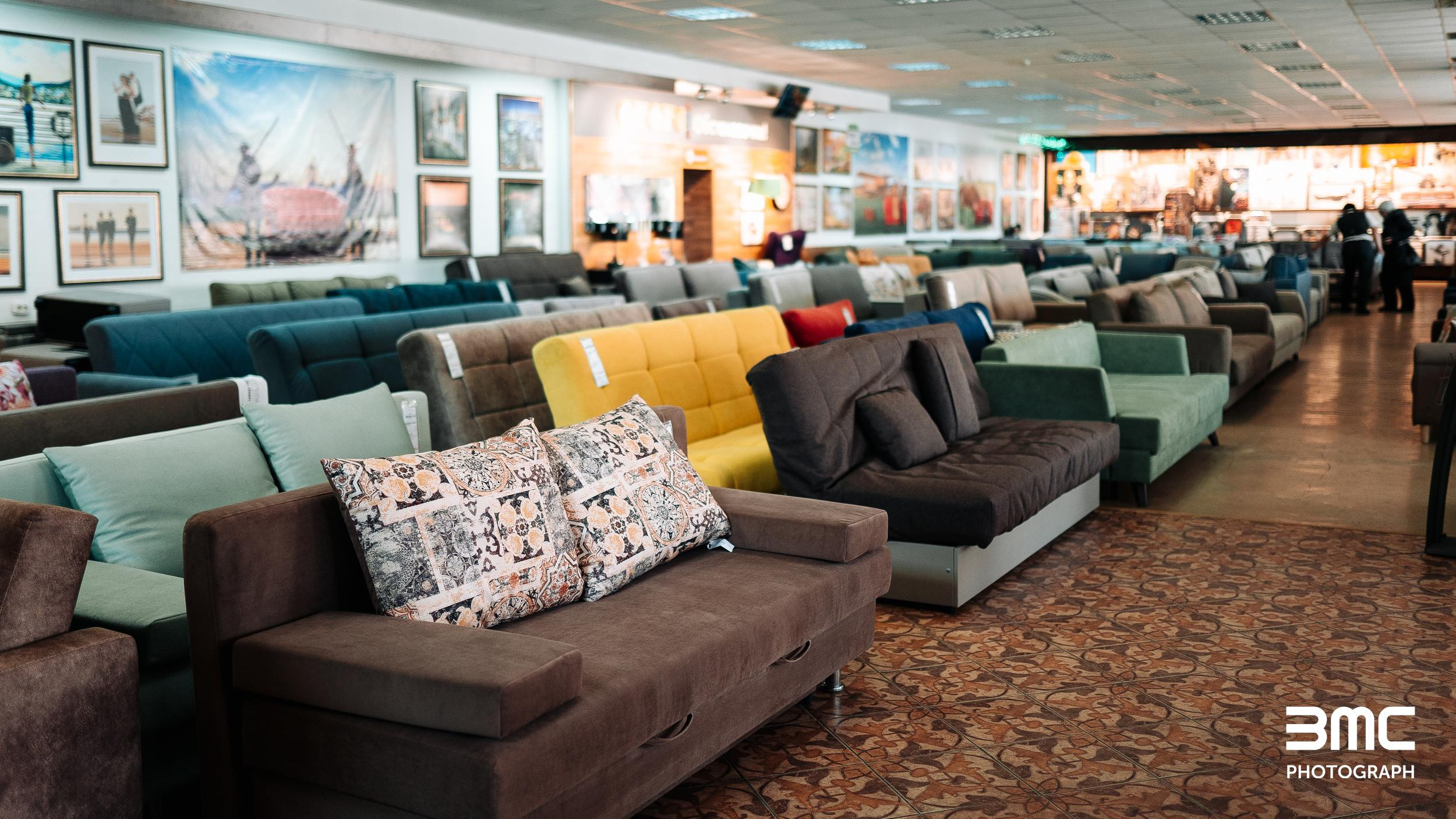 Фотосессия для мебельного салона «Калинка»