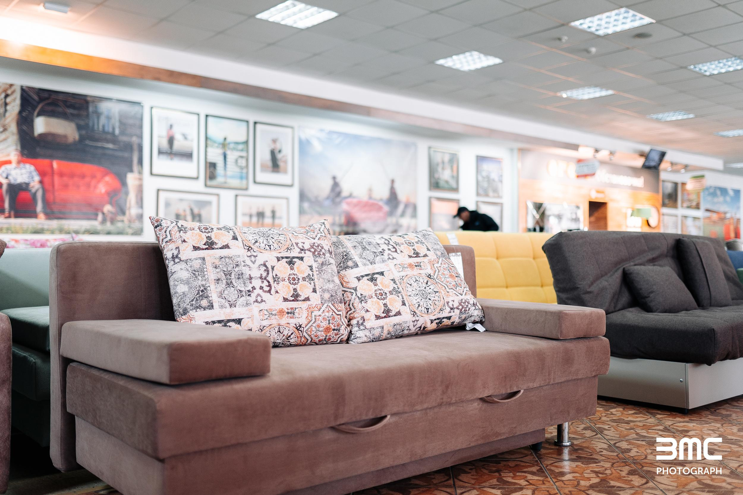 Фотосессия для мебельного салона «Калинка»