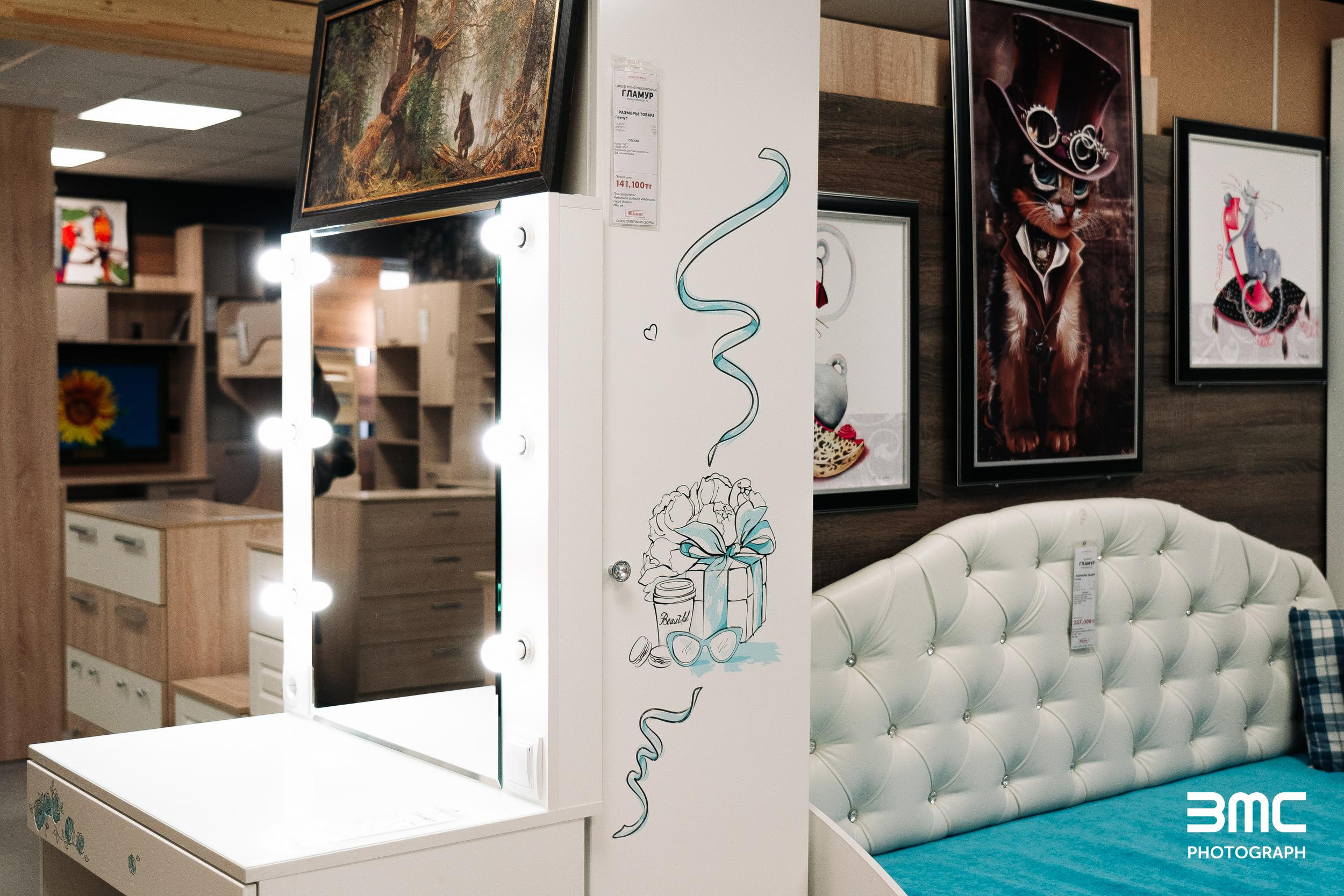 Фотосессия для мебельного салона «Калинка»