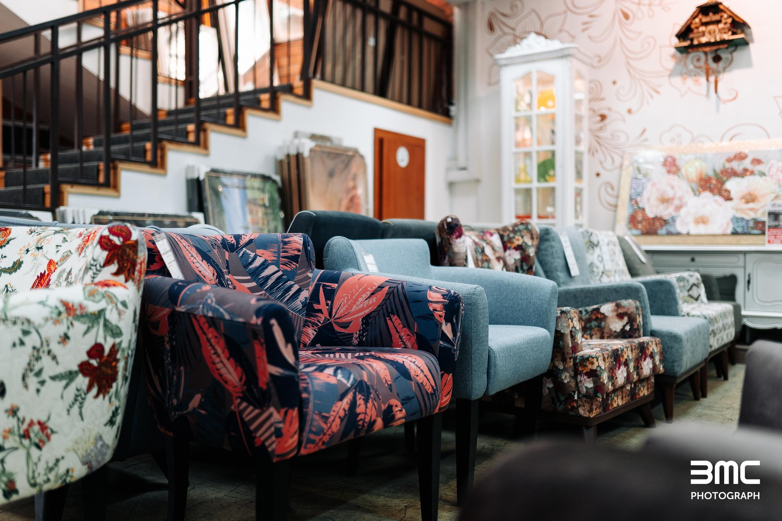 Фотосессия для мебельного салона «Калинка»