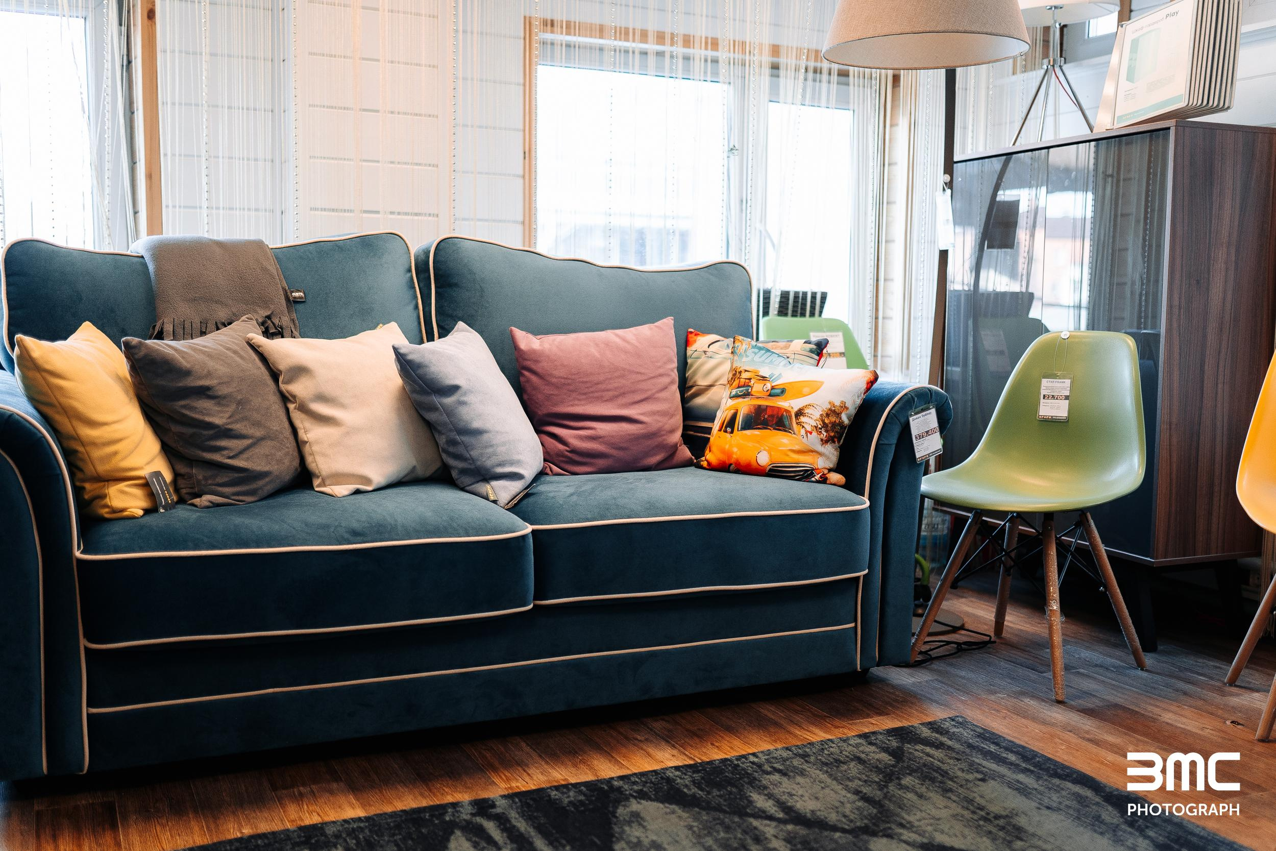 Фотосессия для мебельного салона «Калинка»