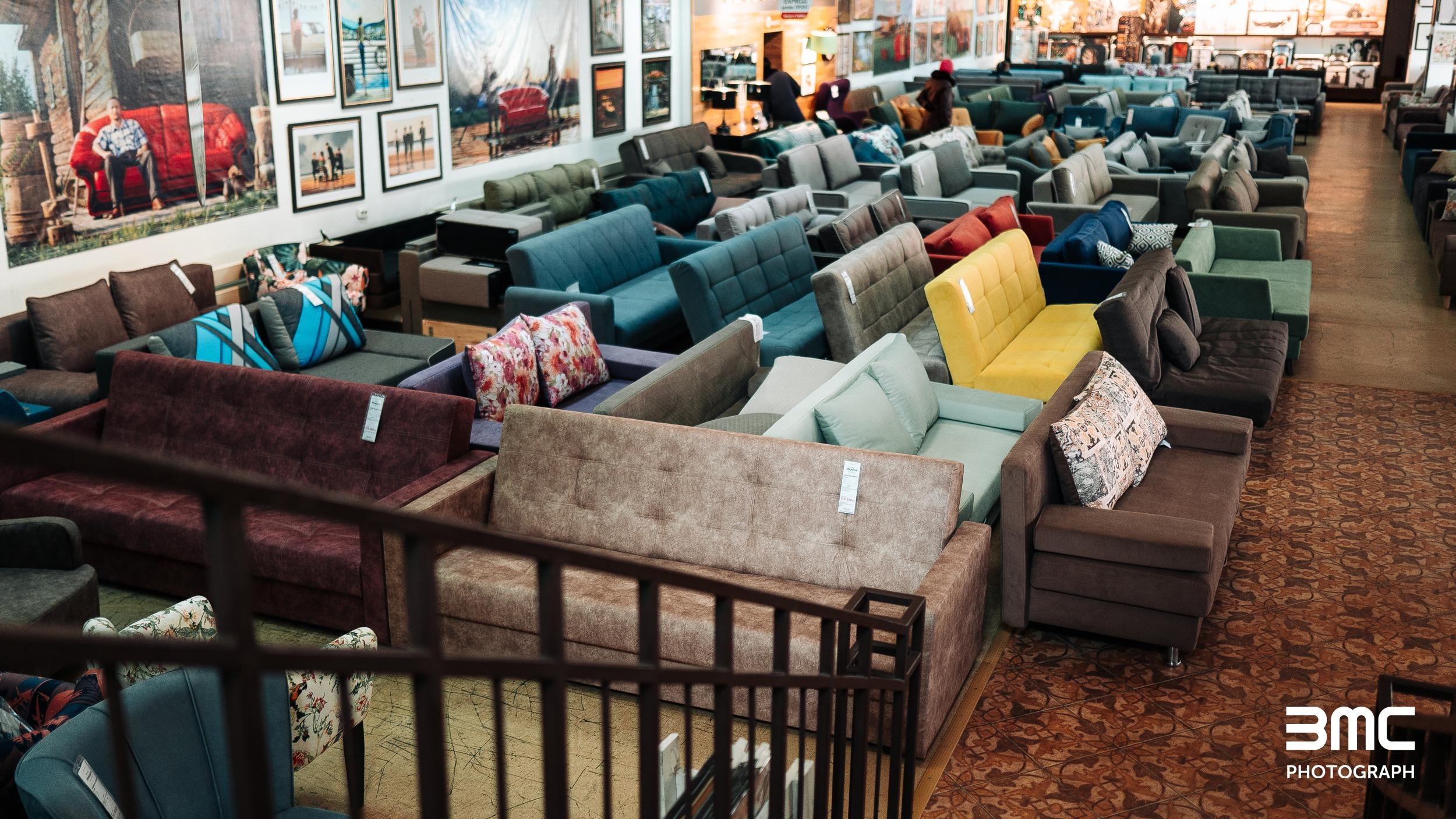 Фотосессия для мебельного салона «Калинка»