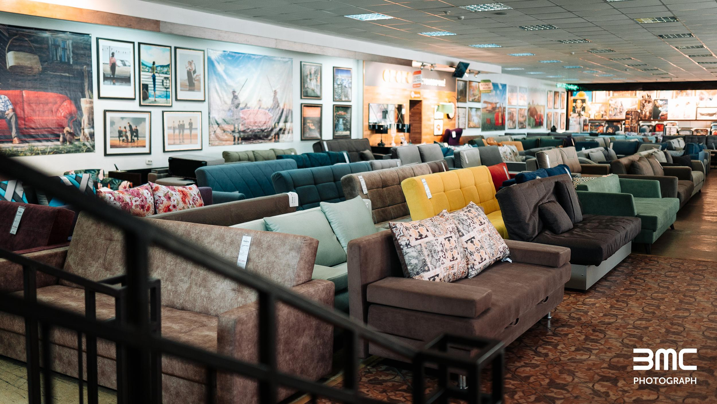 Фотосессия для мебельного салона «Калинка»