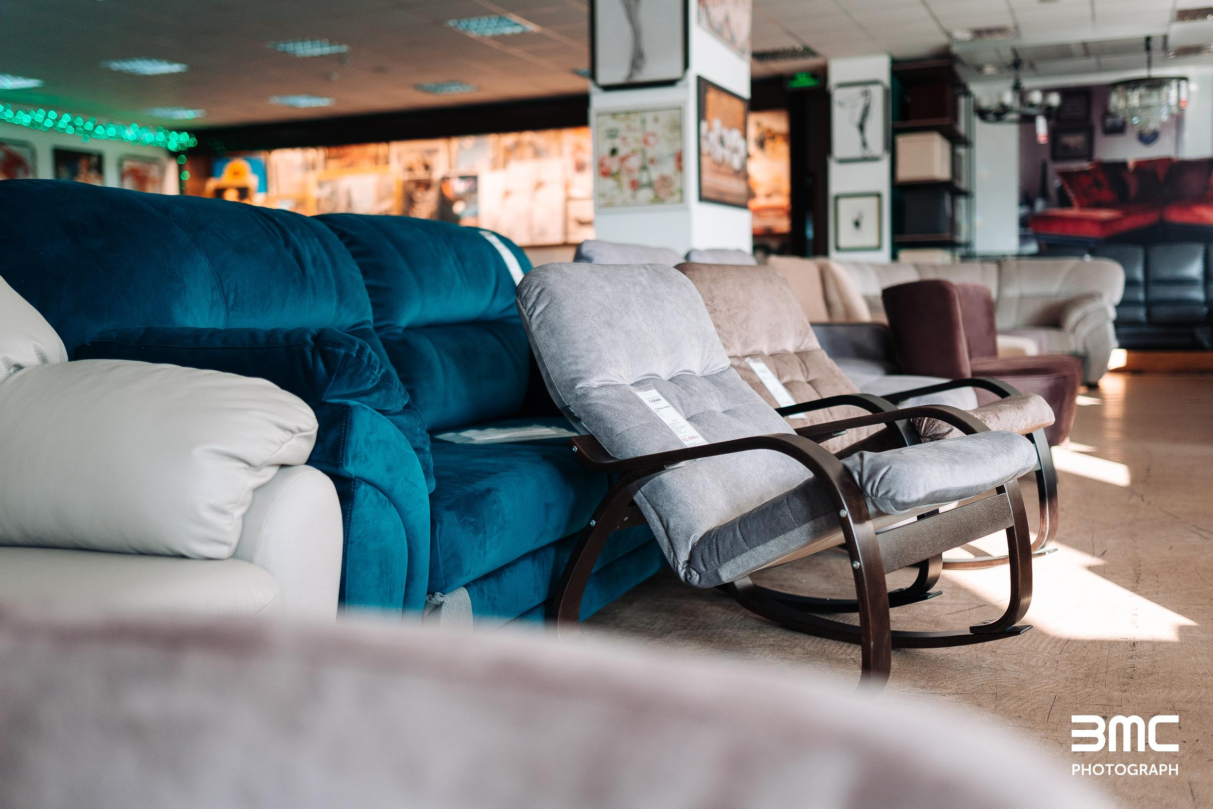 Фотосессия для мебельного салона «Калинка»