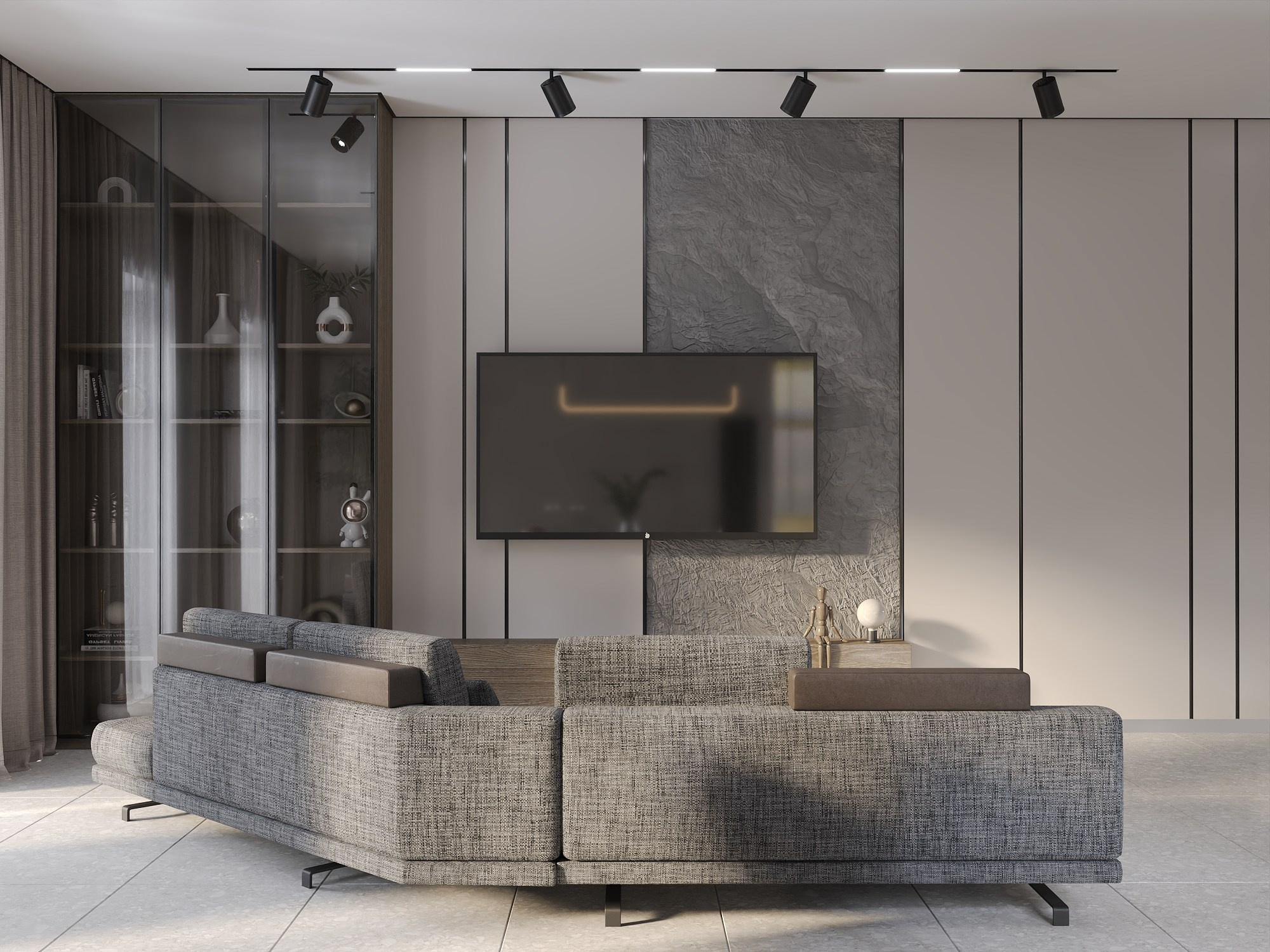 Пос. Береговой жилой дом 135 м². БК студия дизайна интерьера