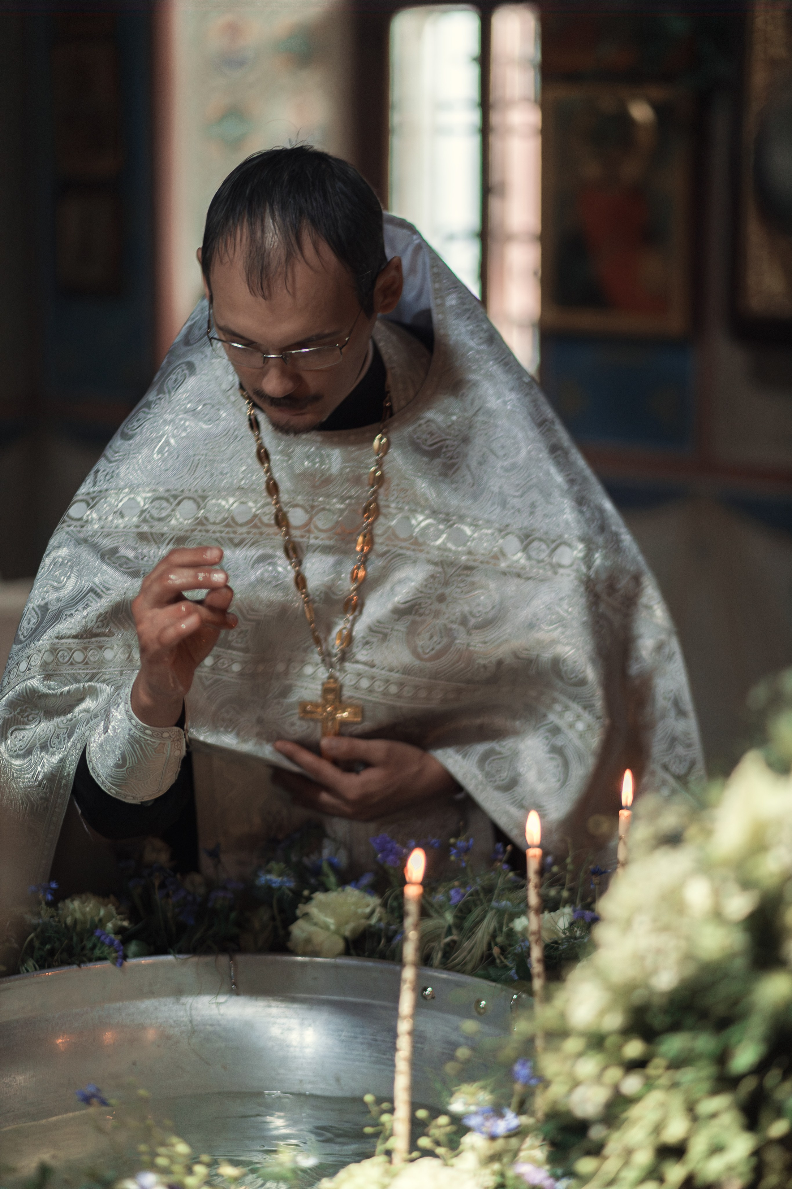 Крещение в Знаменской Церкви г. Переславль Залесский. Профессиональный фотограф в Москве и Мо Мария Шантарёва