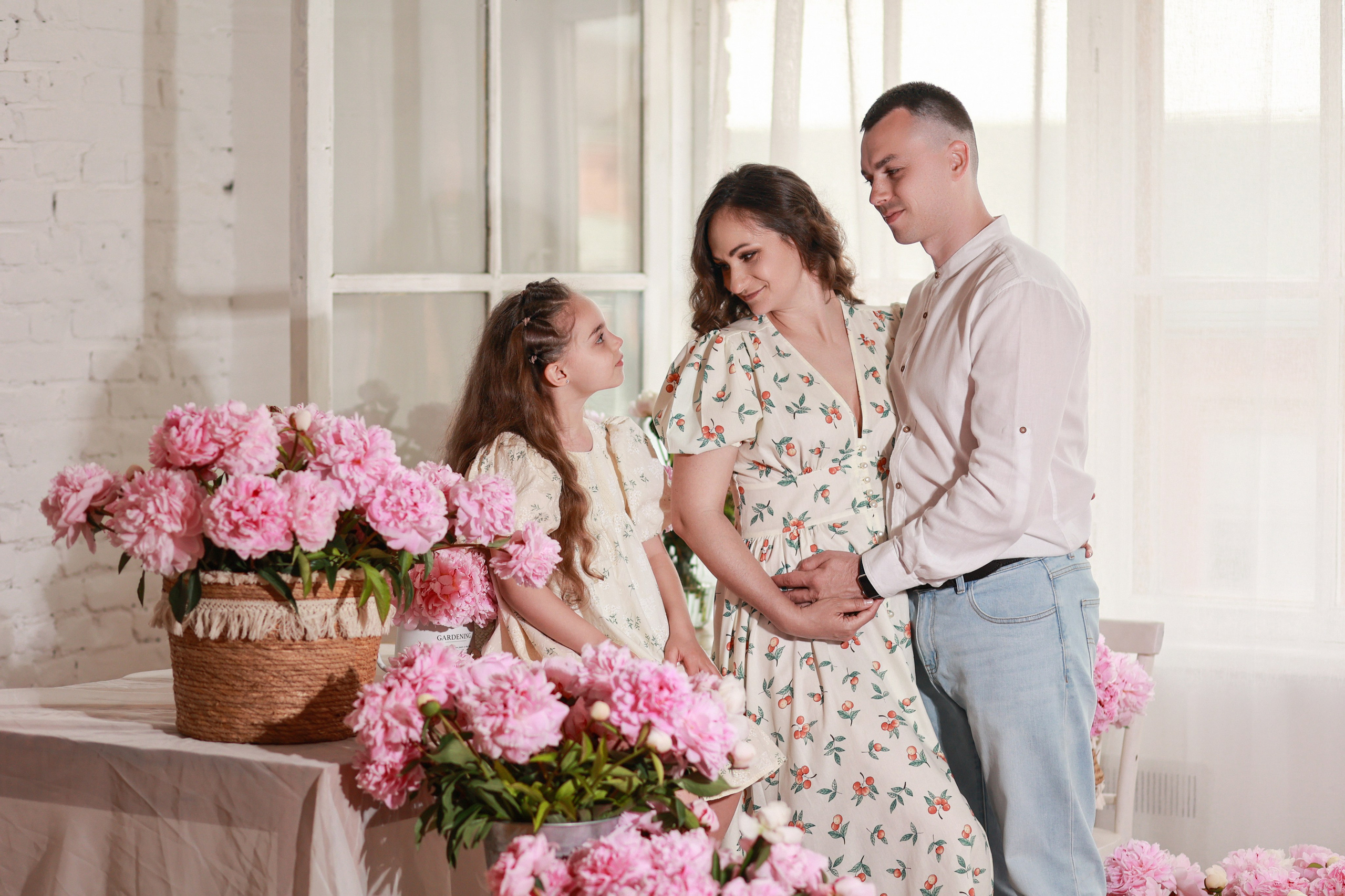 Пионы. Детский семейный фотограф Краснодар