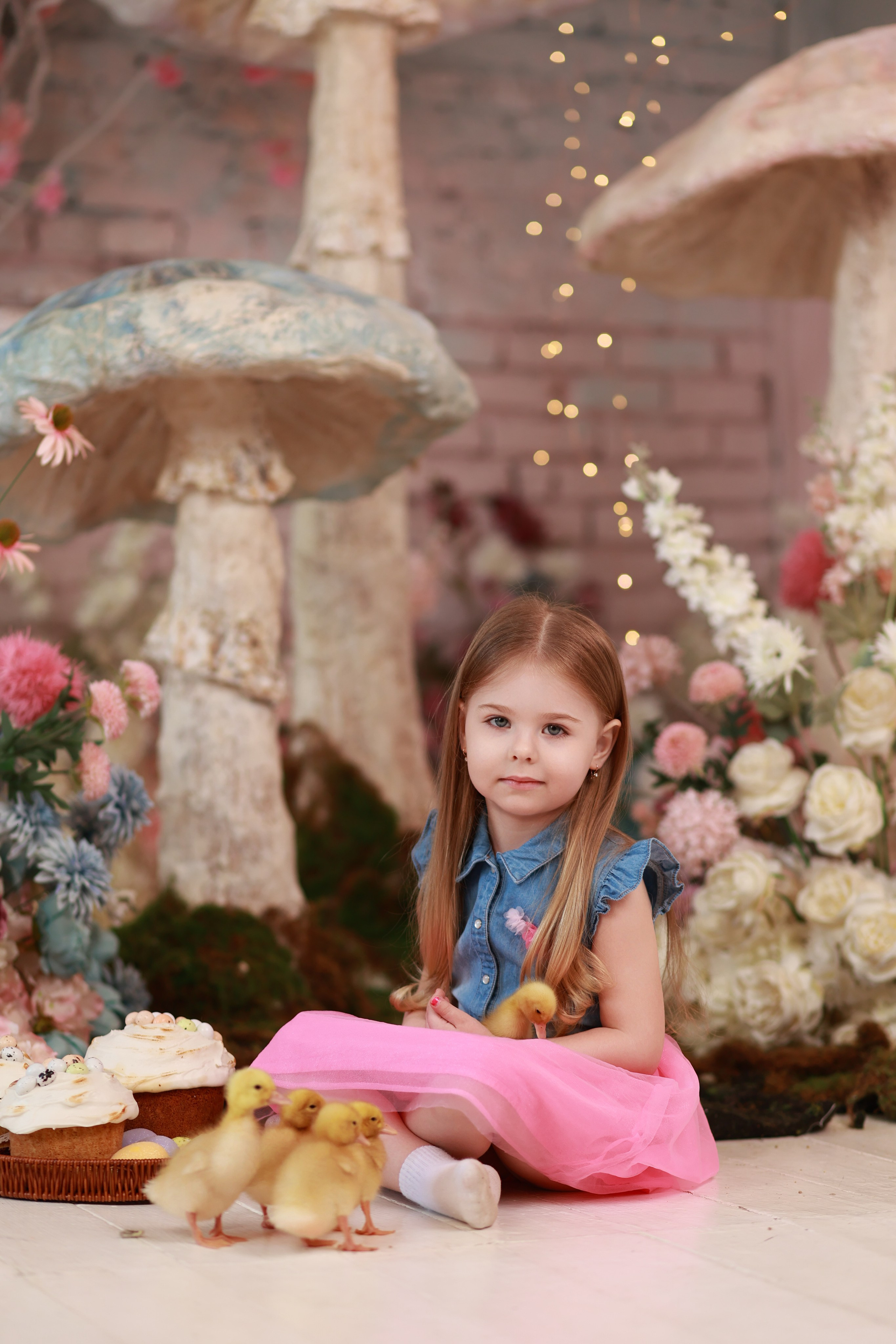 «Светлая Пасха» с утятами. Детский семейный фотограф Краснодар