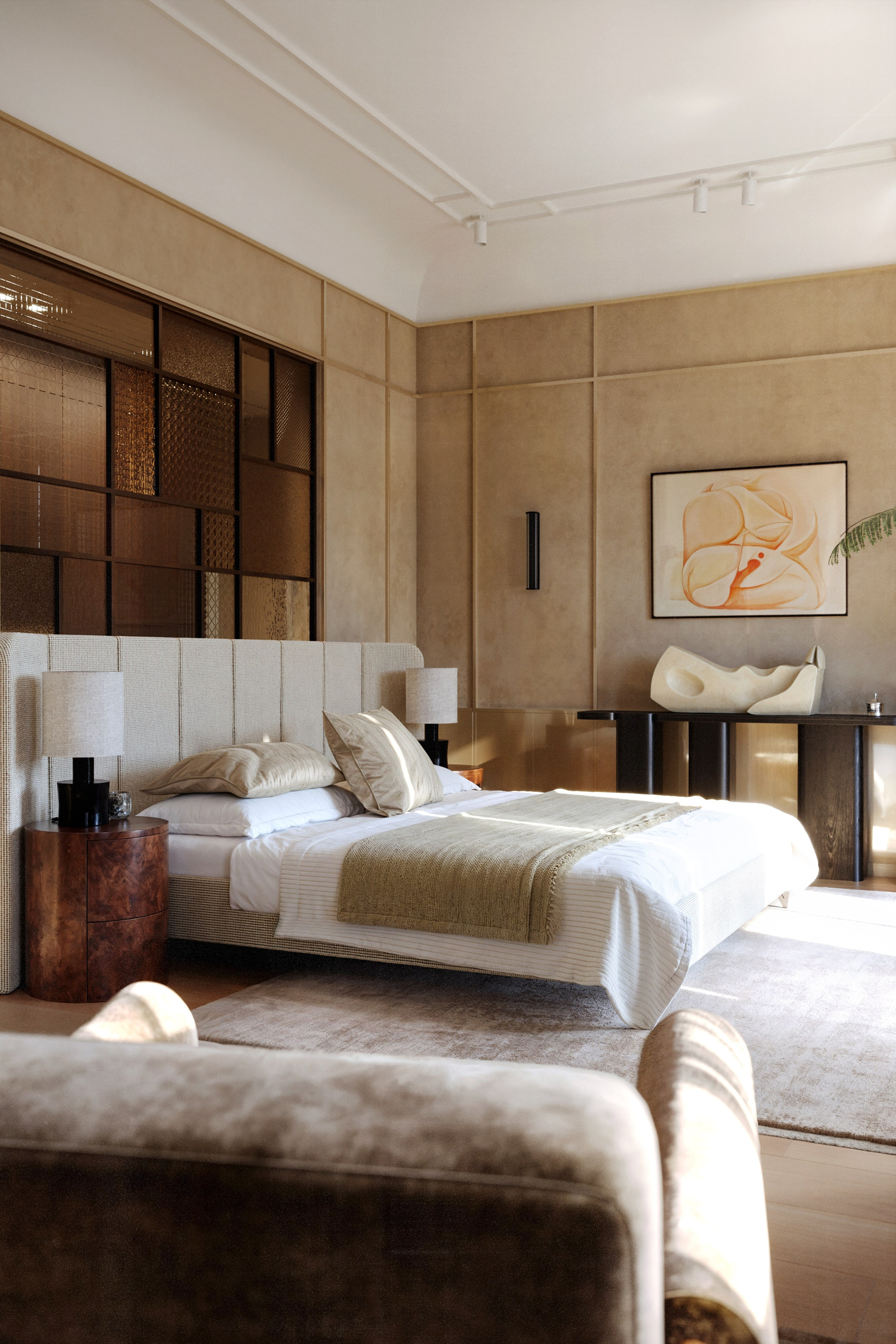 Alliot+Maudet buro Bedroom. Визуализации Дизайн проектов