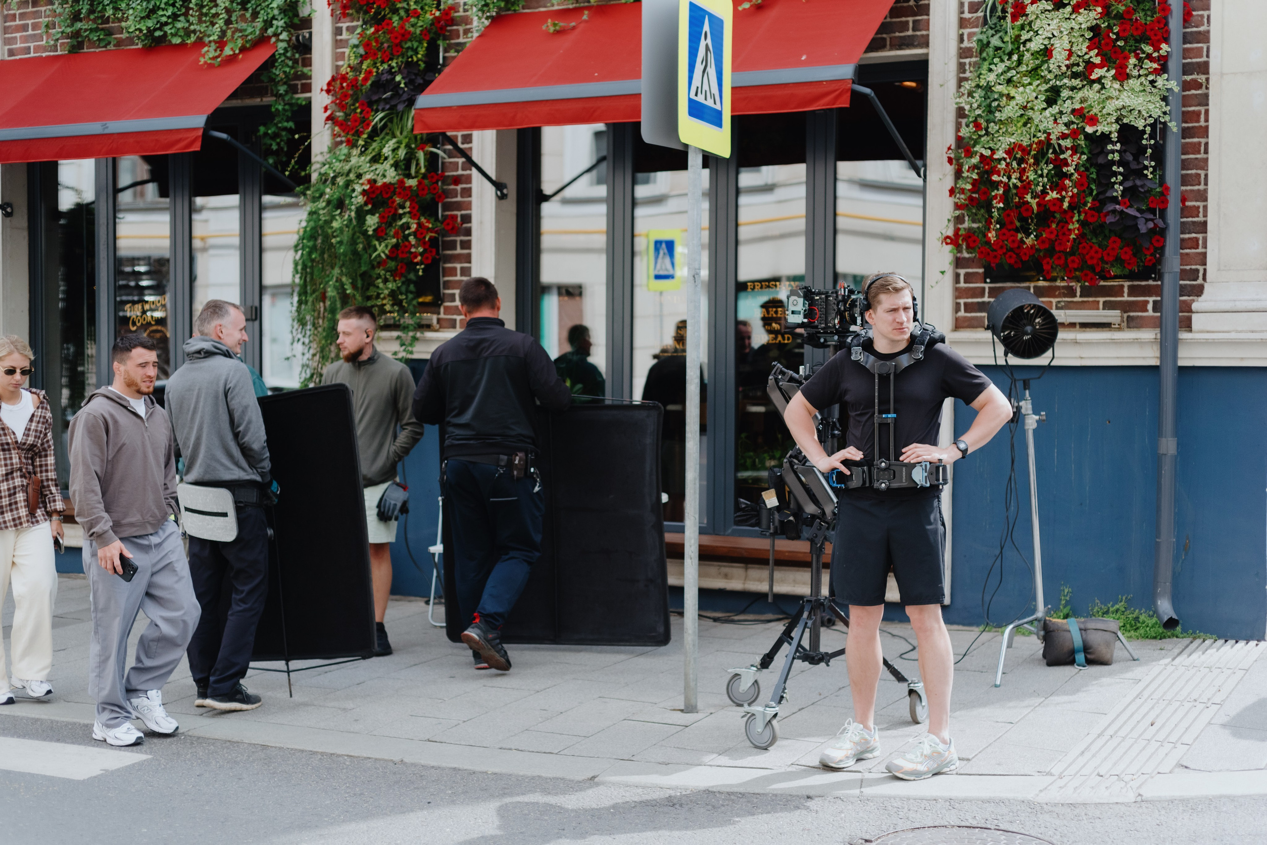 Бэкстейдж съемки клипа. Фотограф в Москве