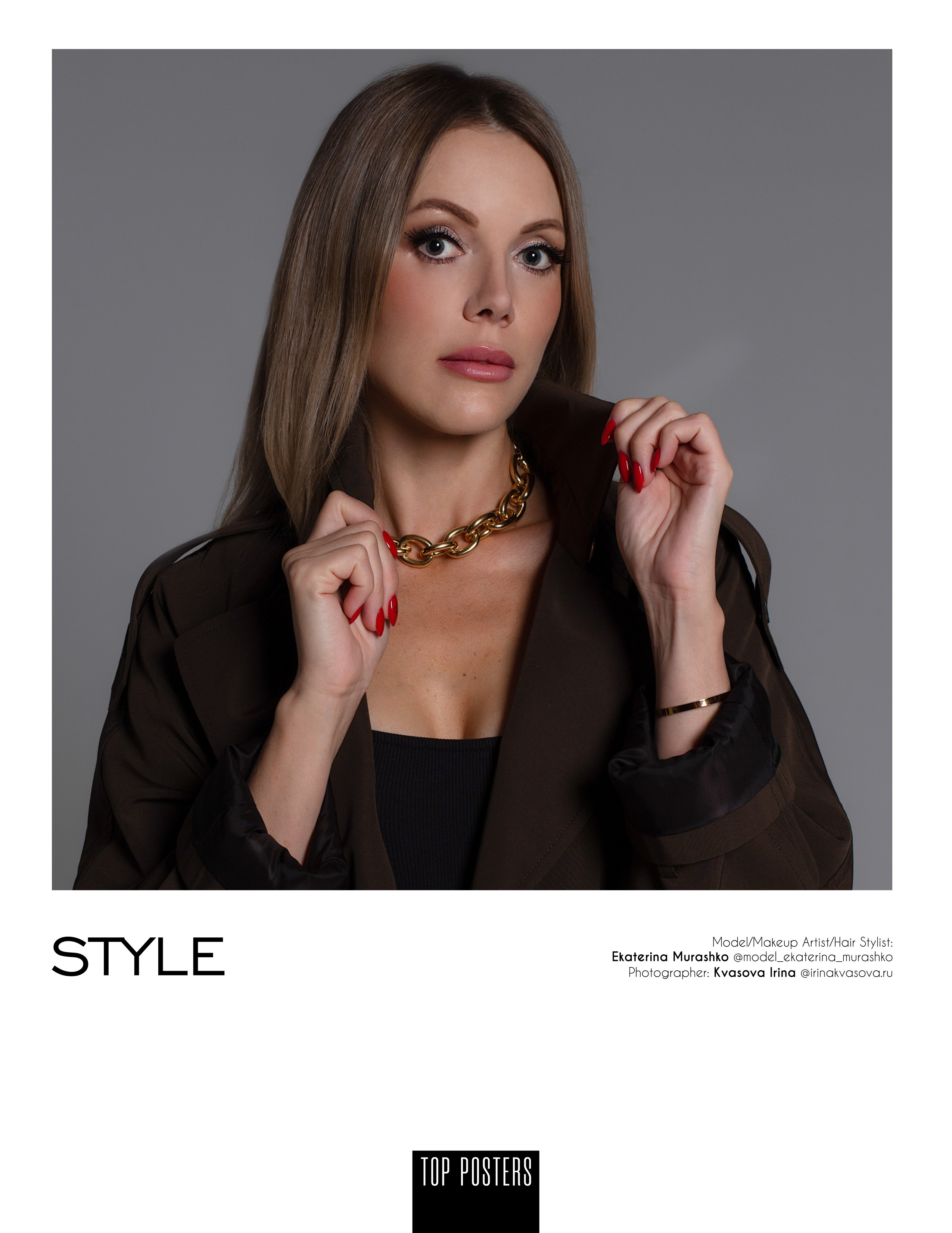 Екатерина журнал TOP POSTERS (США, Нью-Йорк). Ирина Квасова | Фотограф в стиле VOGUE | Тюмень