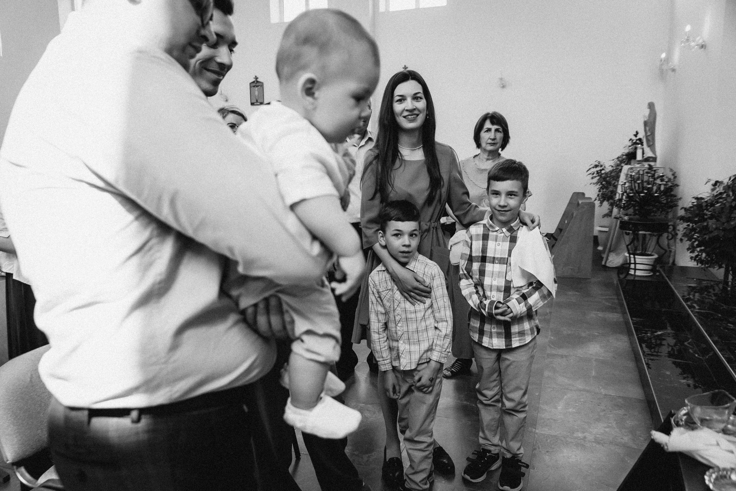 Крещение Назара. Семейный фотограф Минск Усова Ольга