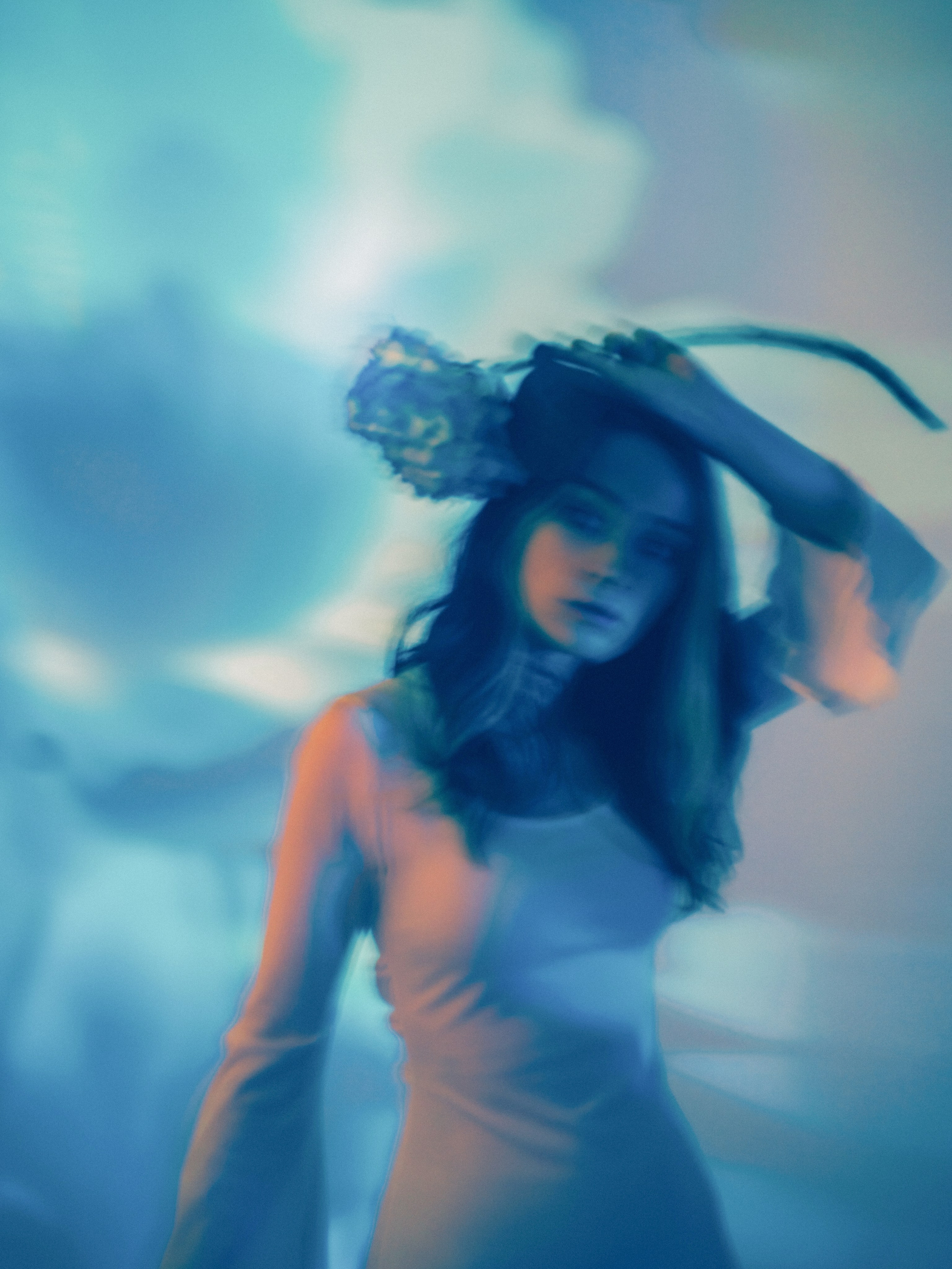 Портретная фотосессия с проектором в студии в Санкт-Петербурге. Светлана Гопанюк. Портретный фотограф. Санкт-Петербург. СПб