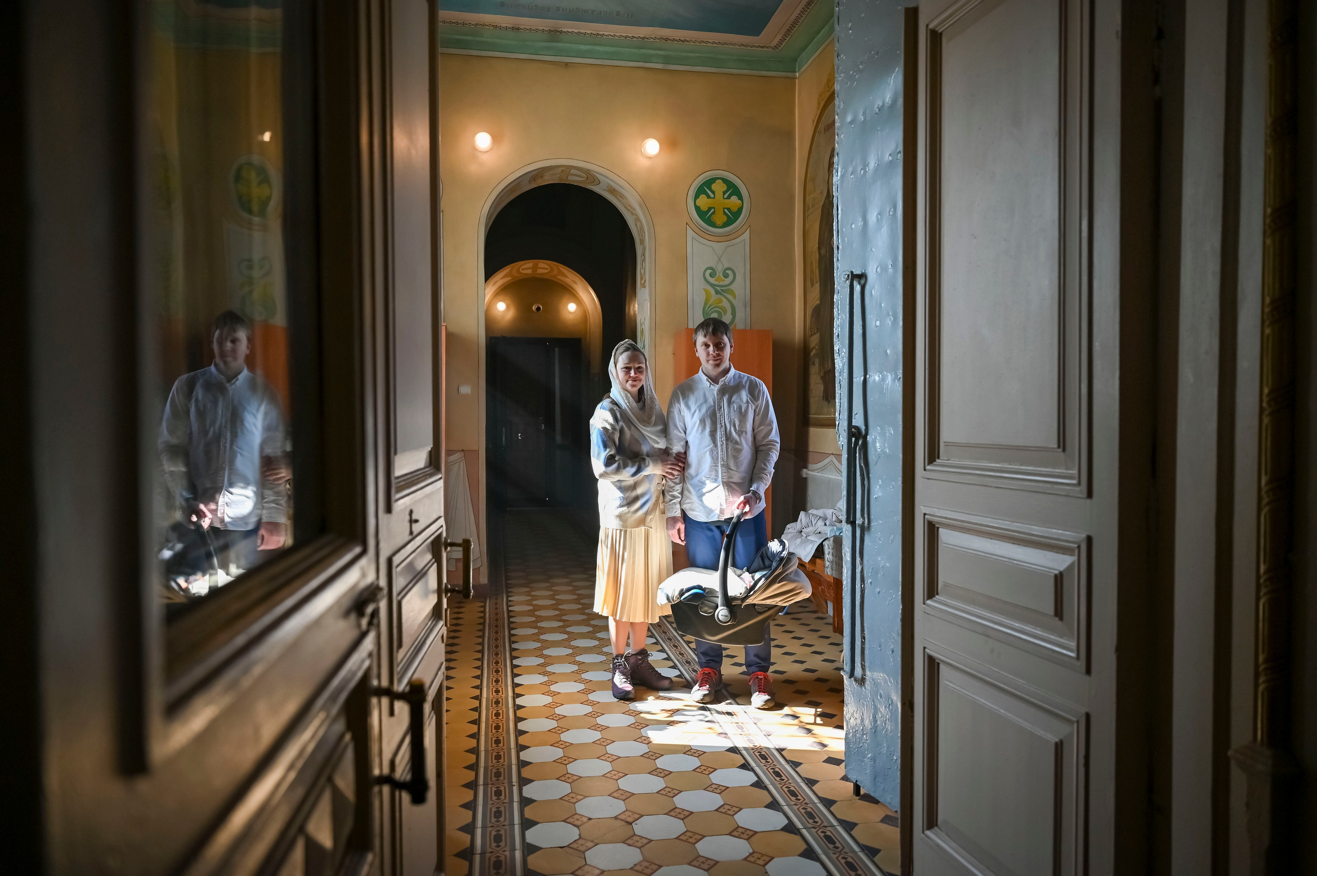 Крещение Эмилии. Семейный фотограф в г. Воскресенск Наталия Молева