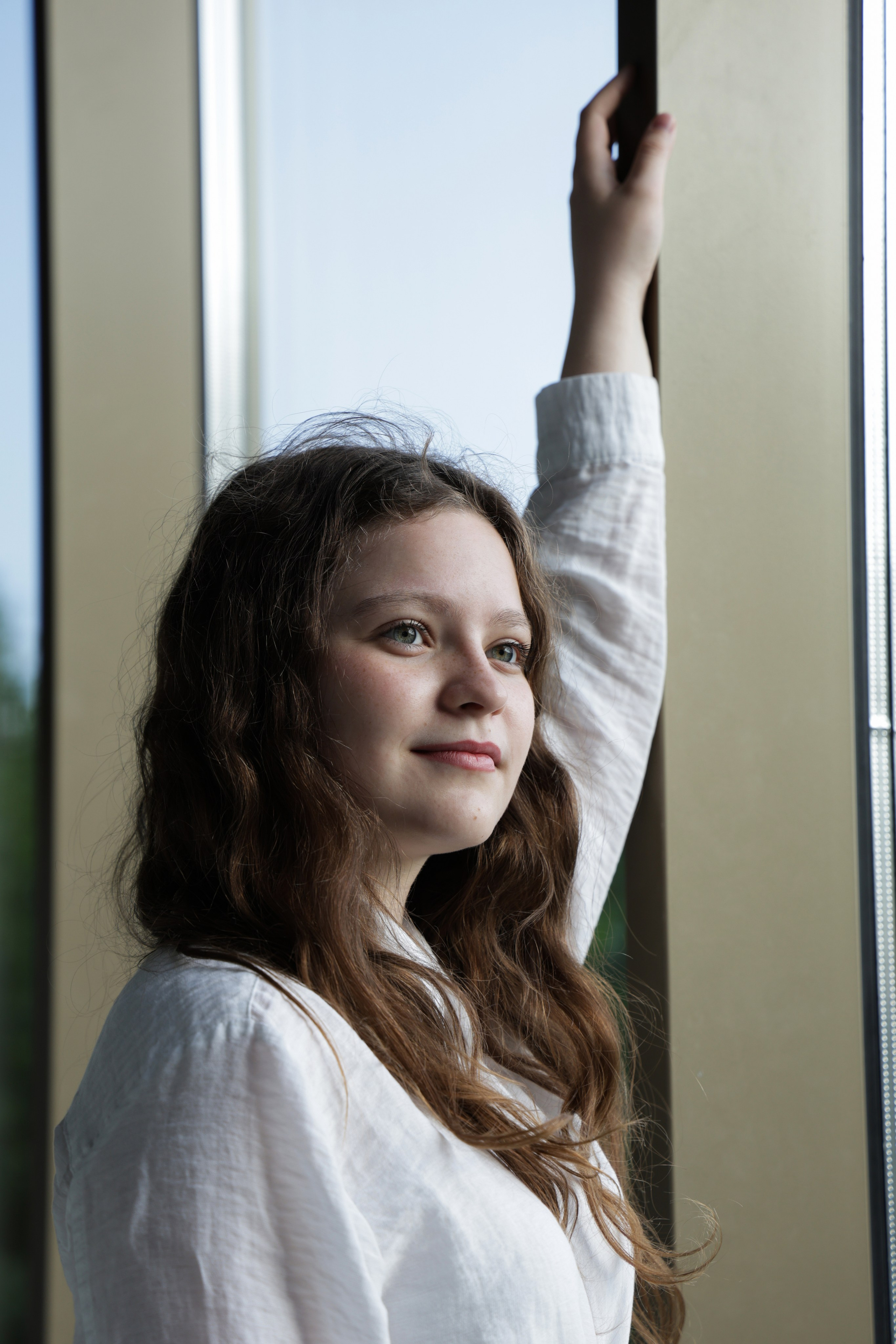 Полёт на ветру. Портретный фотограф в Москве Блинова Мария