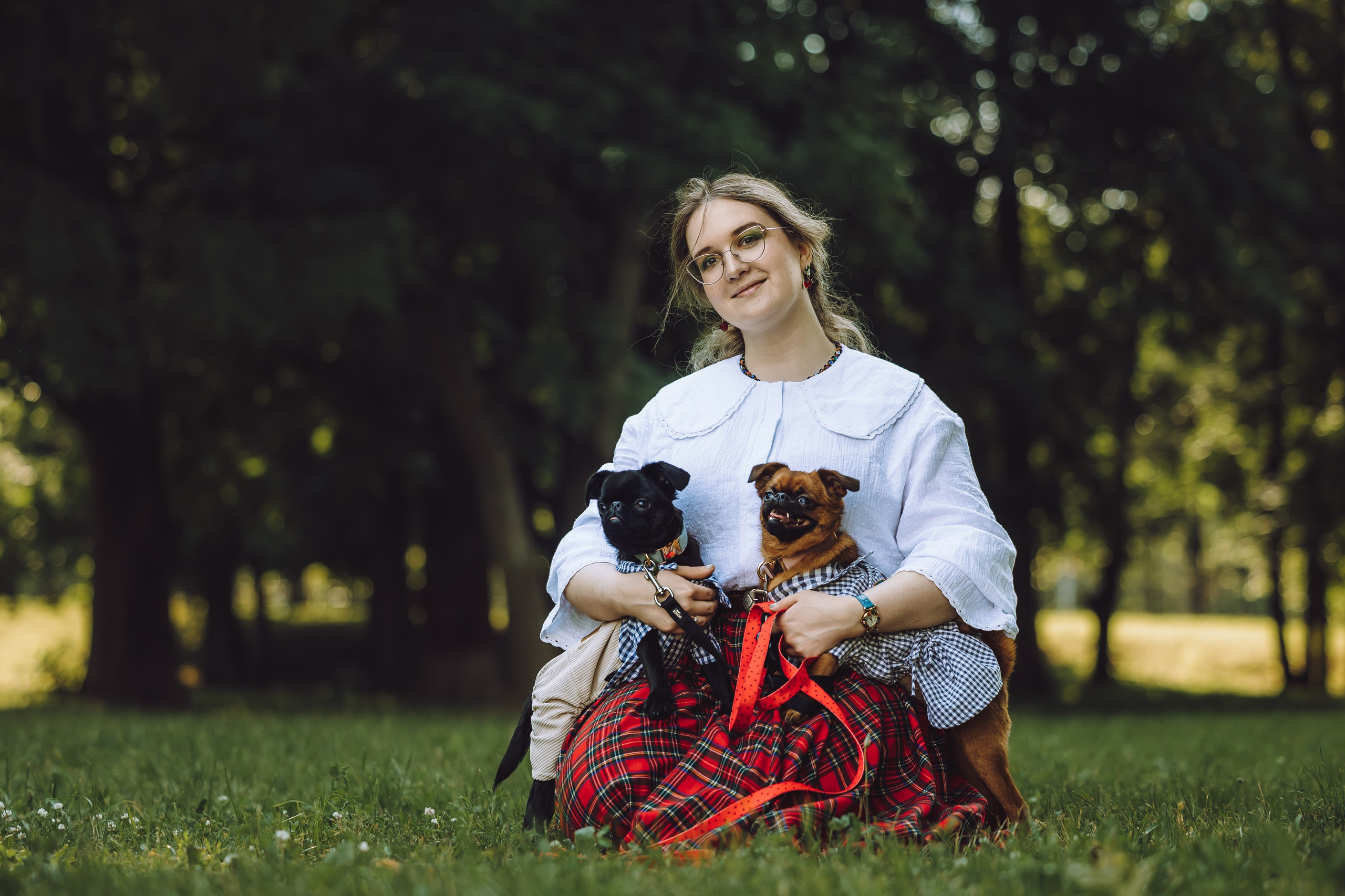 Griff-пикник. Семейный фотограф животных, анималист в Москве Екатерина Киреева