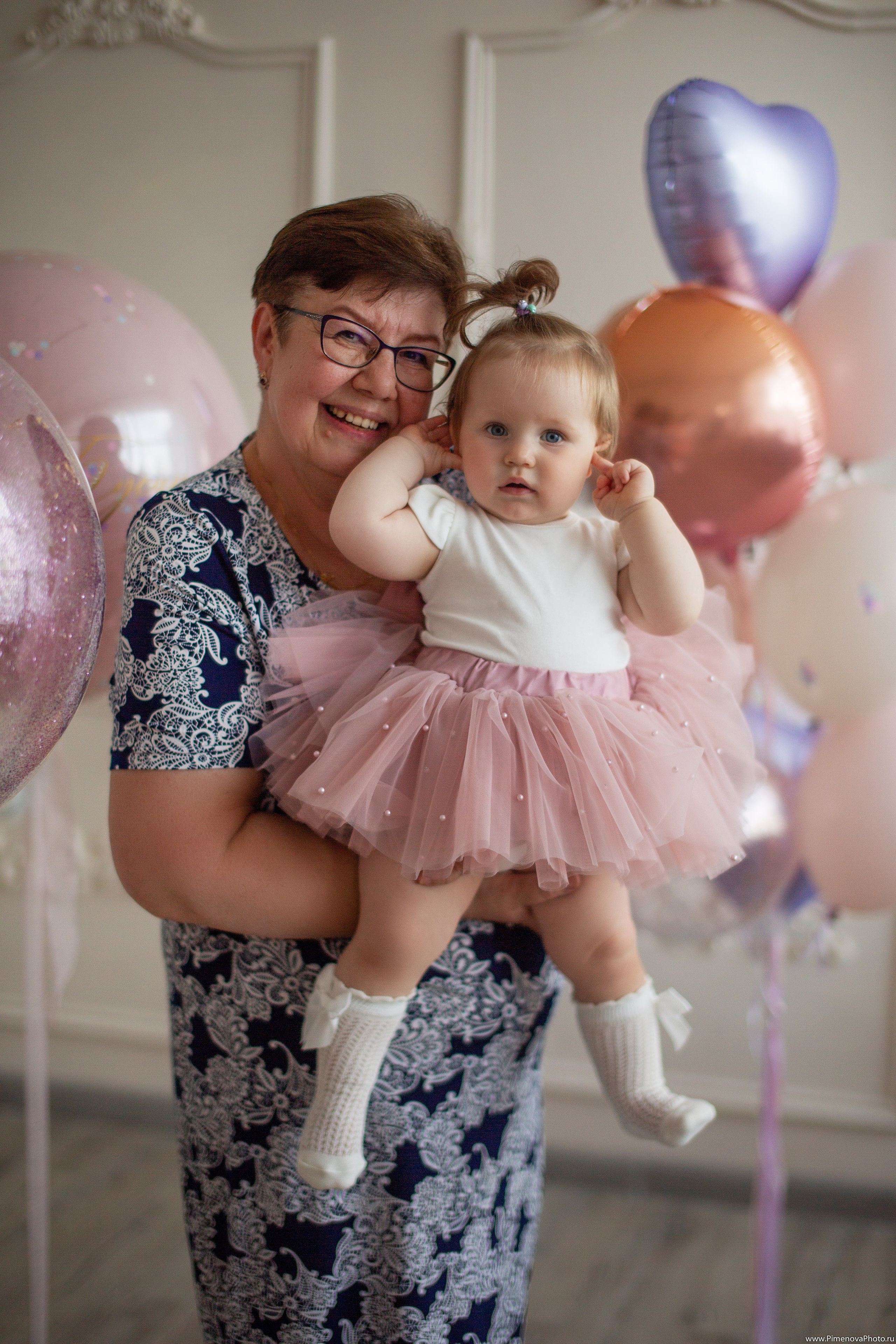День Рождения Ксении, 1 год. Семейный и детский фотограф в Петрозаводске