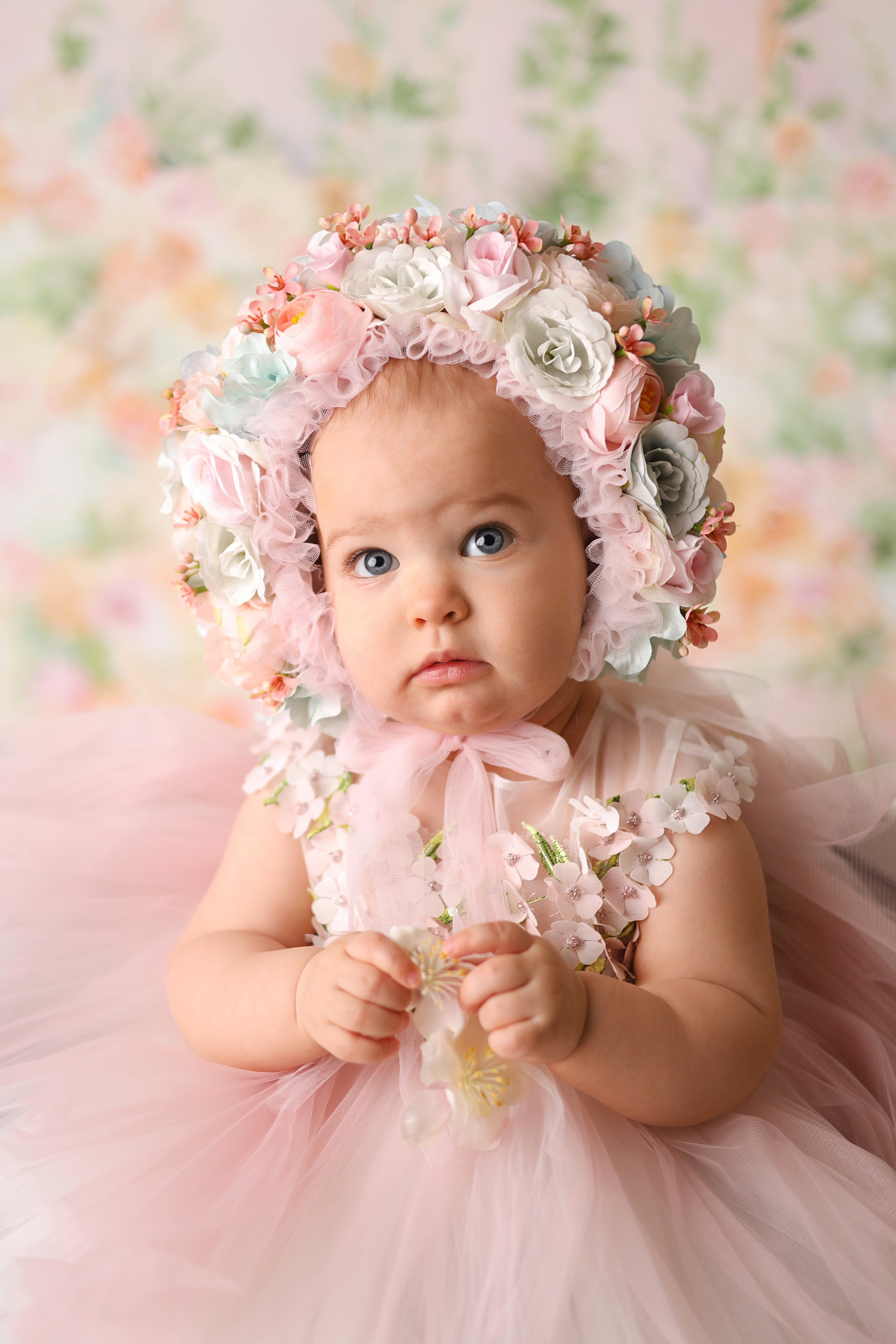 Маше 1 годик. Фотограф новорожденных Москва. Ньюборн фотограф Москва