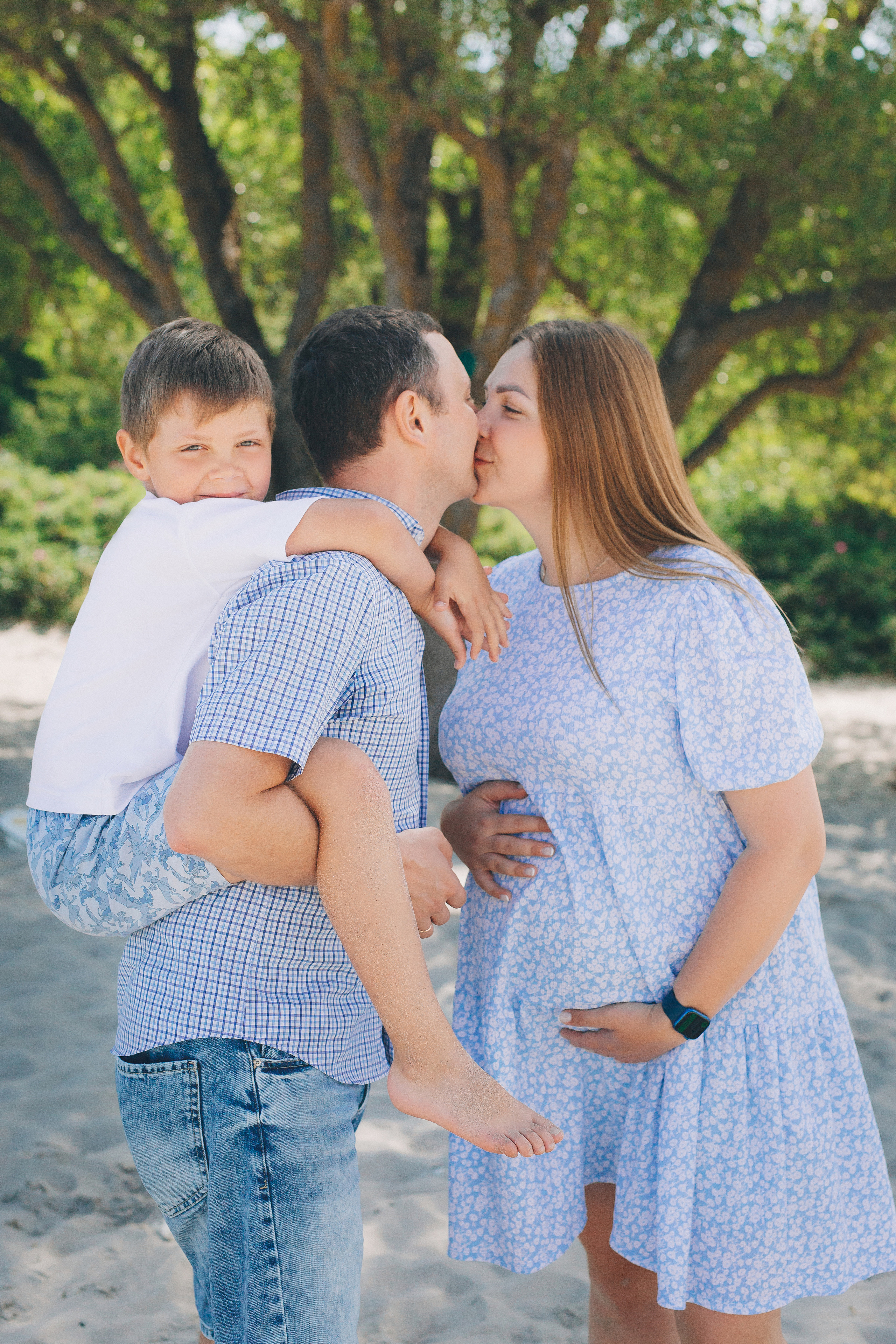 Семейная съёмка для Светланы. Фотограф Зеленоградск Красильникова Елена