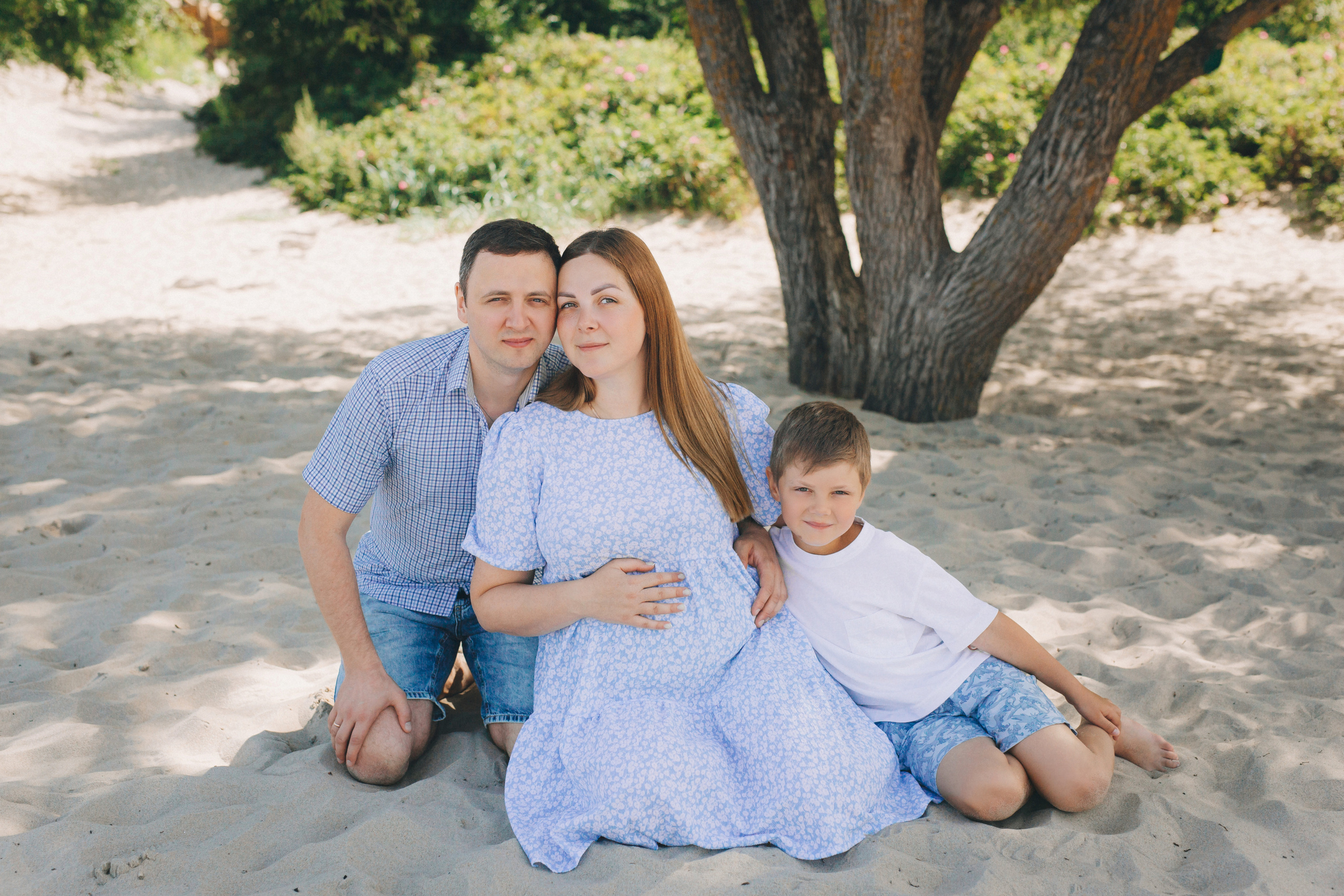 Семейная съёмка для Светланы. Фотограф Зеленоградск Красильникова Елена