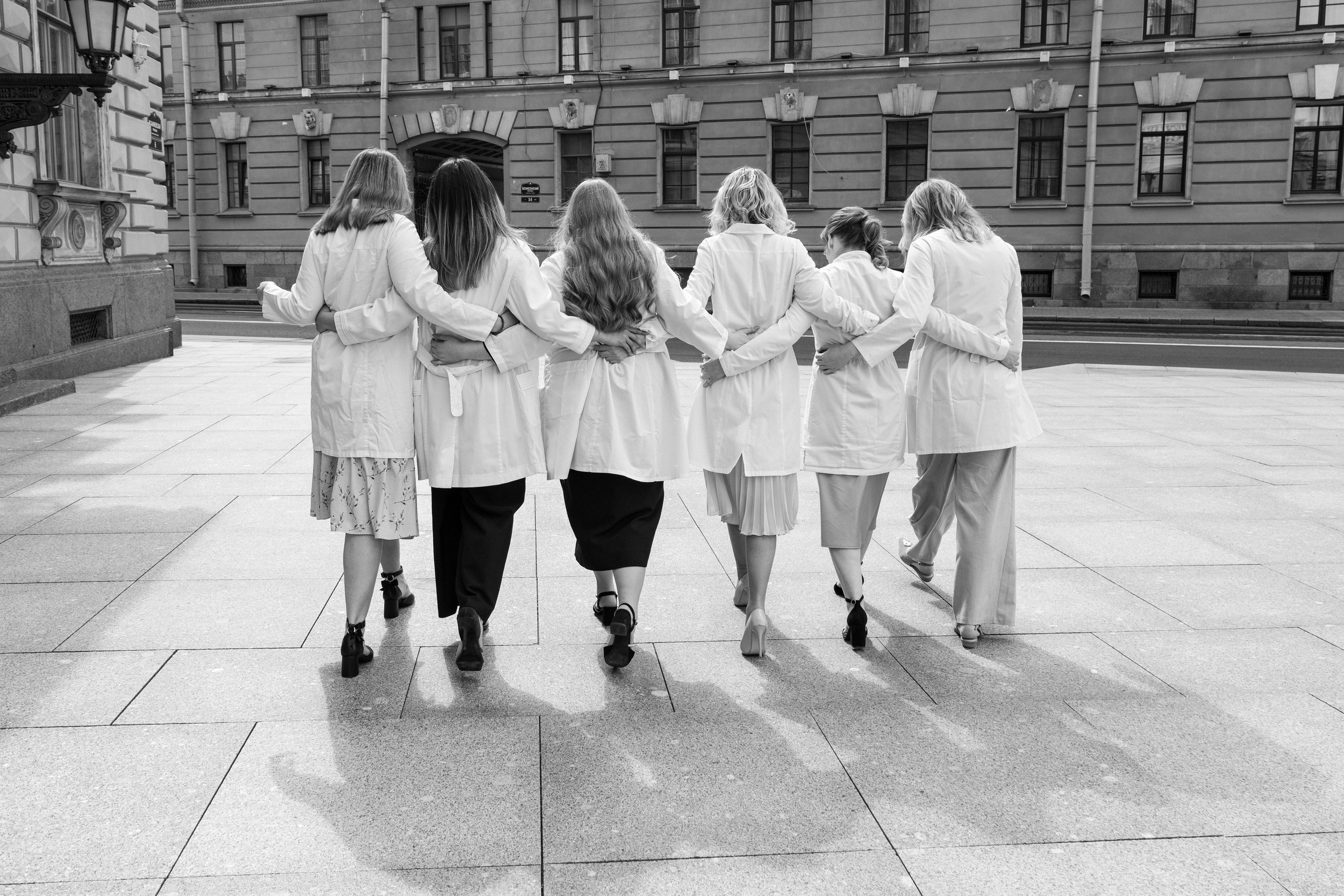 Выпускной медицинской группы. Детский и контент фотограф Надя Волкова Санкт-Петербург