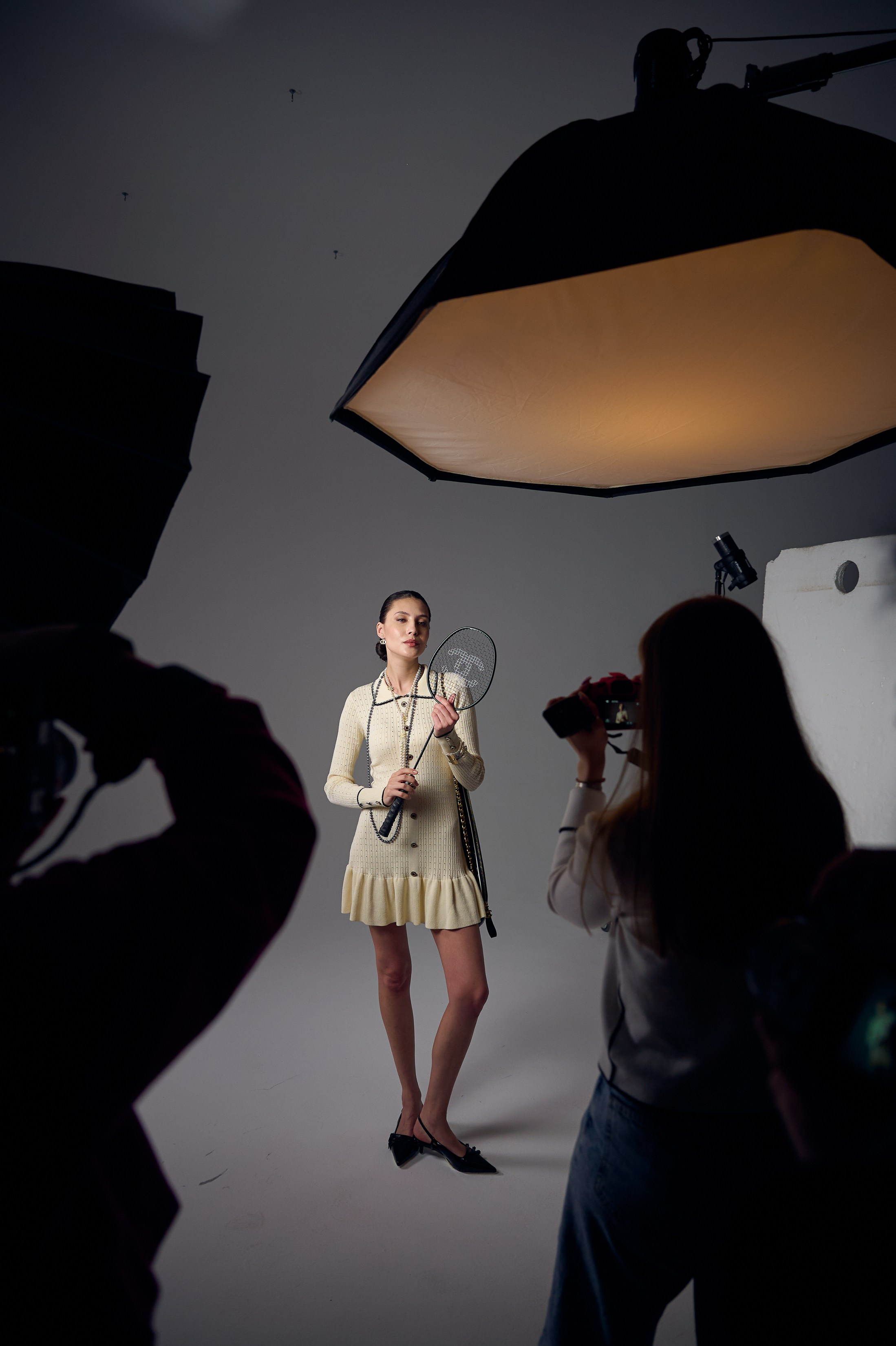 Съёмка «Бадминтон Chanel». Semerlina.ru