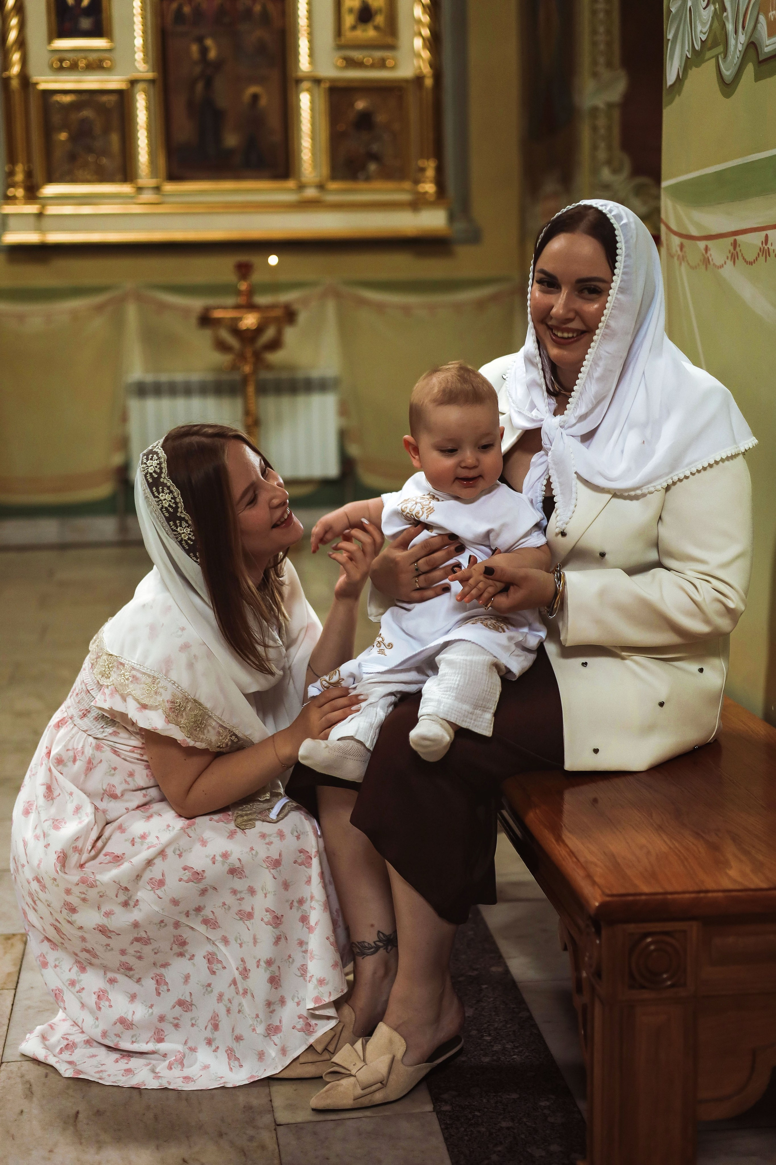 Таинство крещения. Фотограф новорожденных Саратов