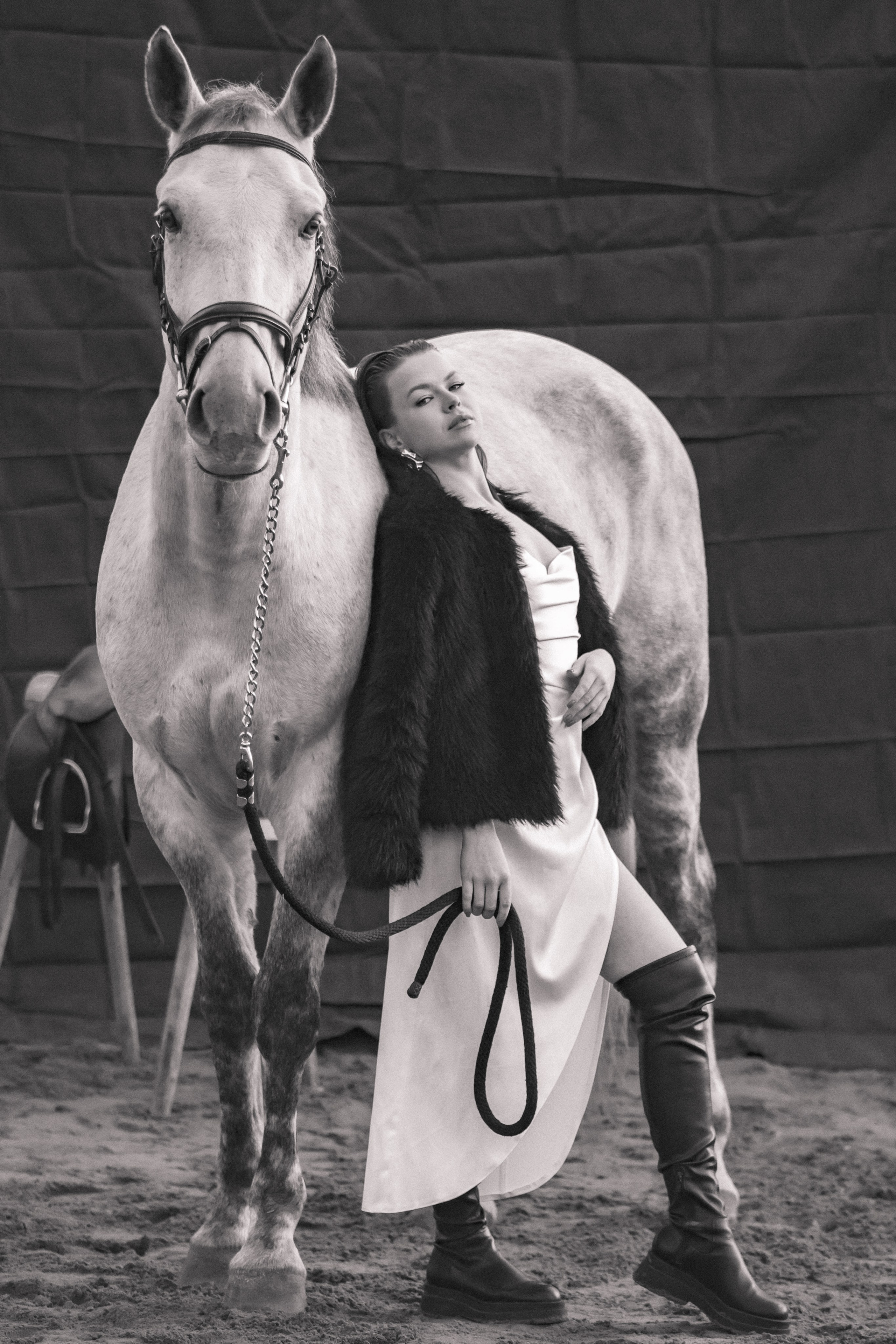 Проект DEFILE. Конный фотограф в Санкт-Петербурге Анна Лебедева