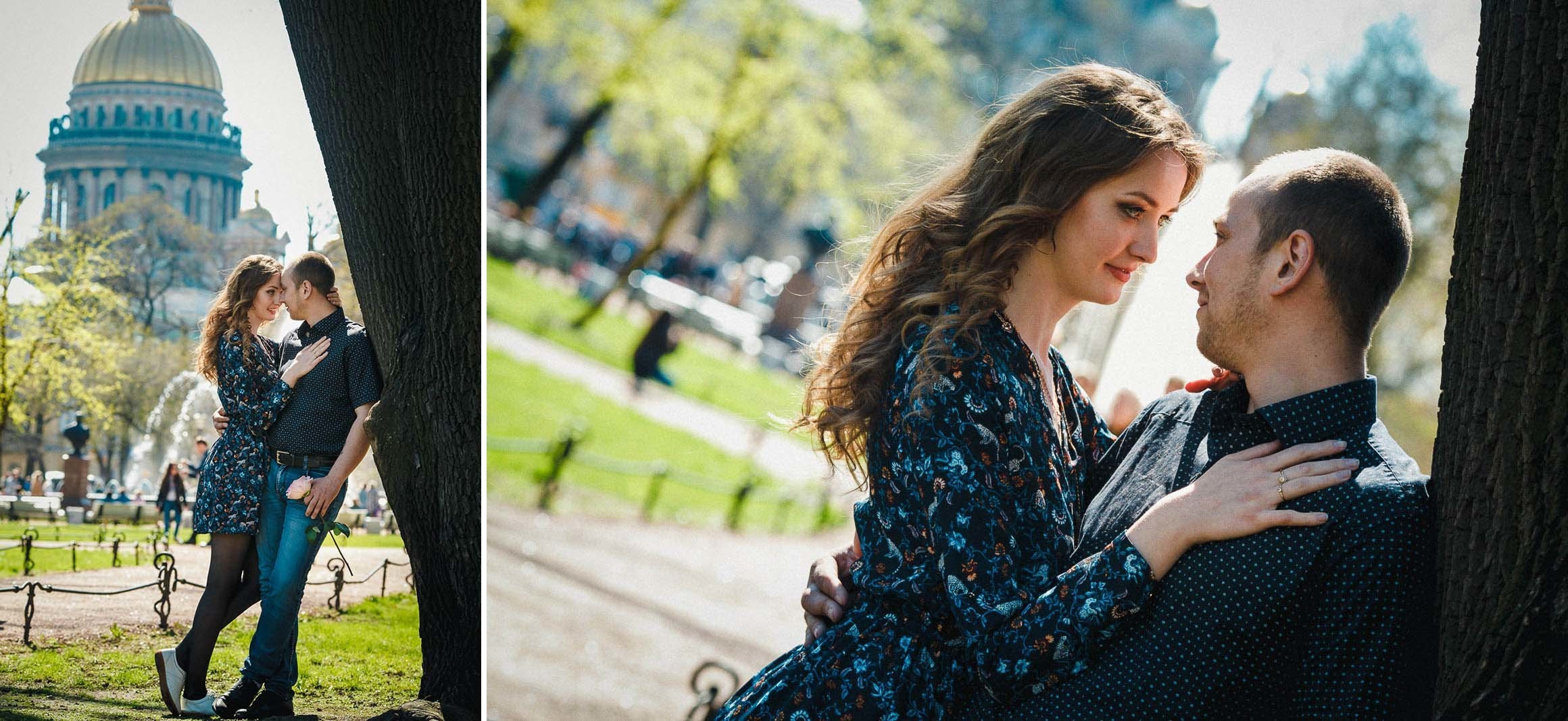 Love Story фотосессия в Питере. Свадебный фотограф в Санкт-Петербурге - Денис Шпендицкий