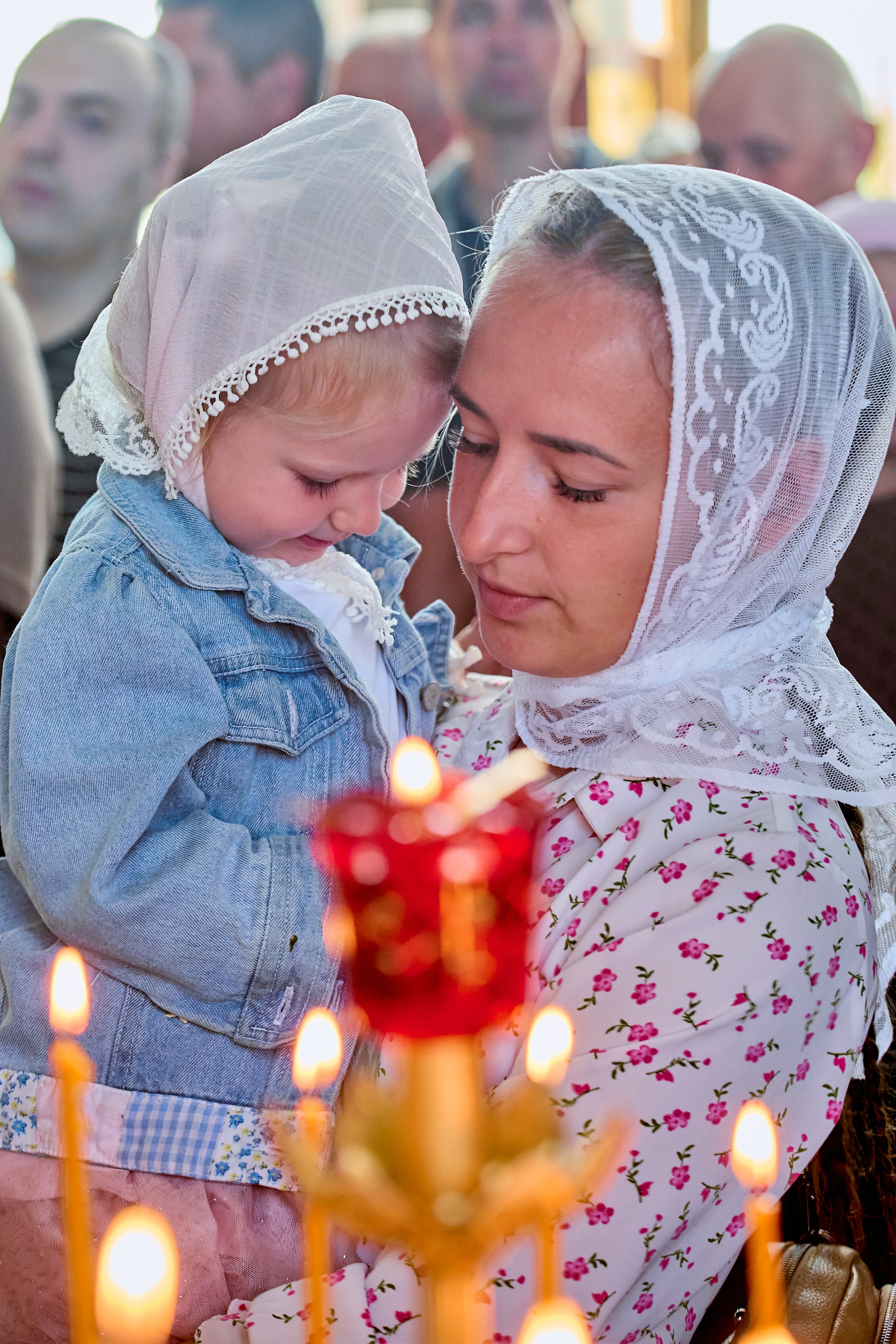 Мать и дитя фотография Н. Голованова православного портретного и детского фотографа
