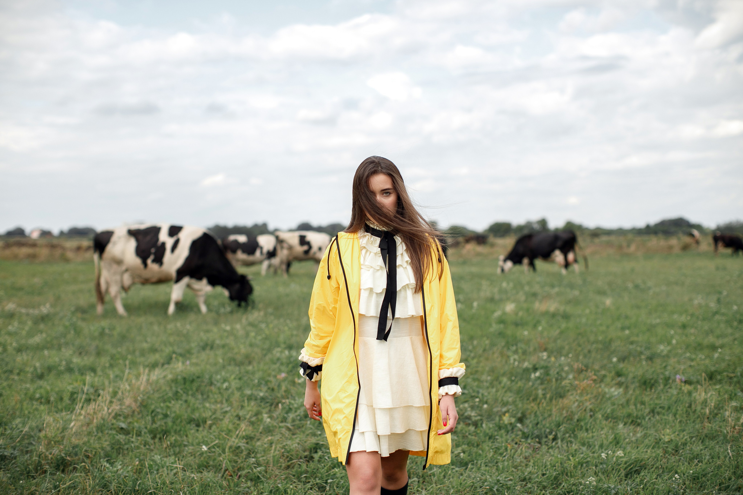 Фотосессия Полины у маяка. Свадебный фотограф Москва