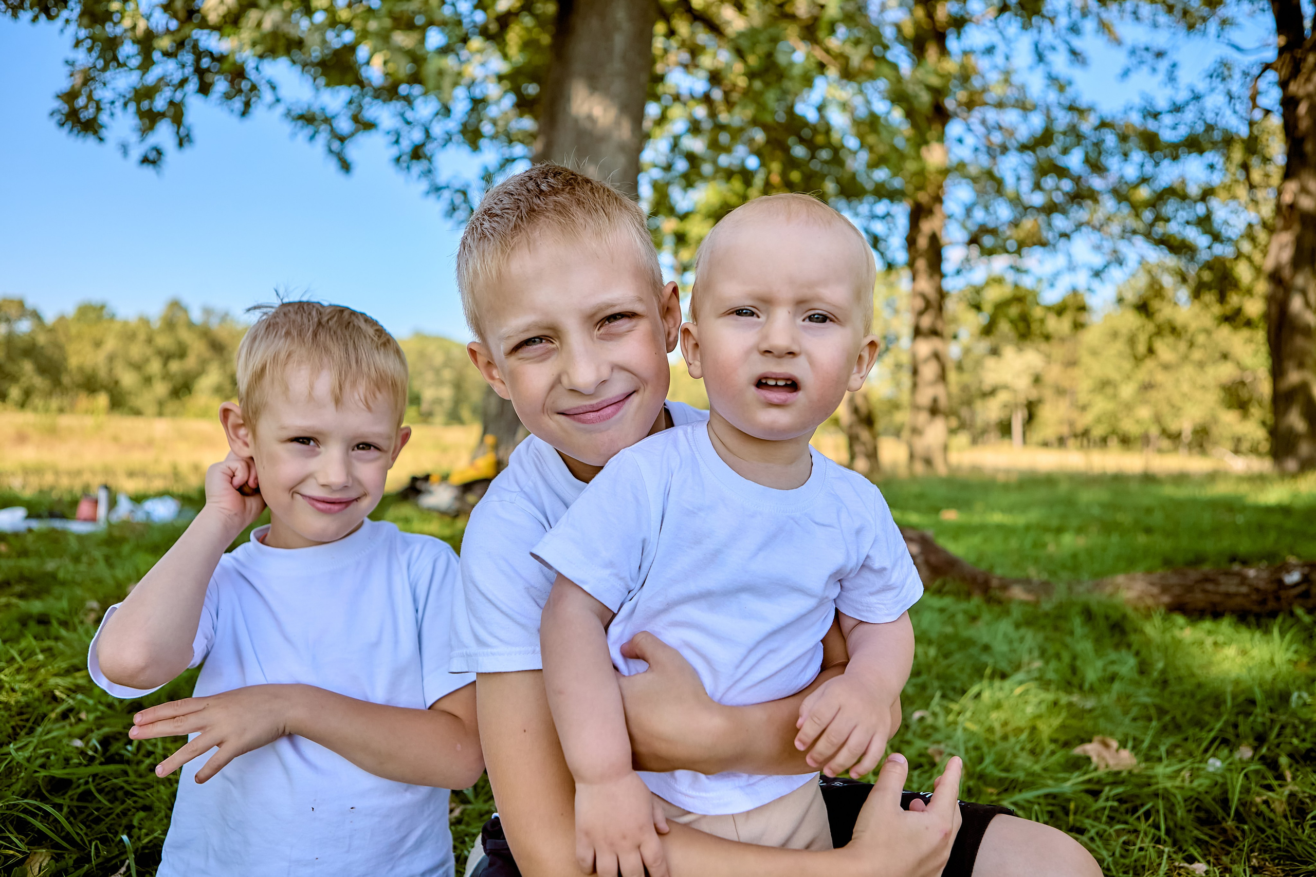 Семейная прогулка.