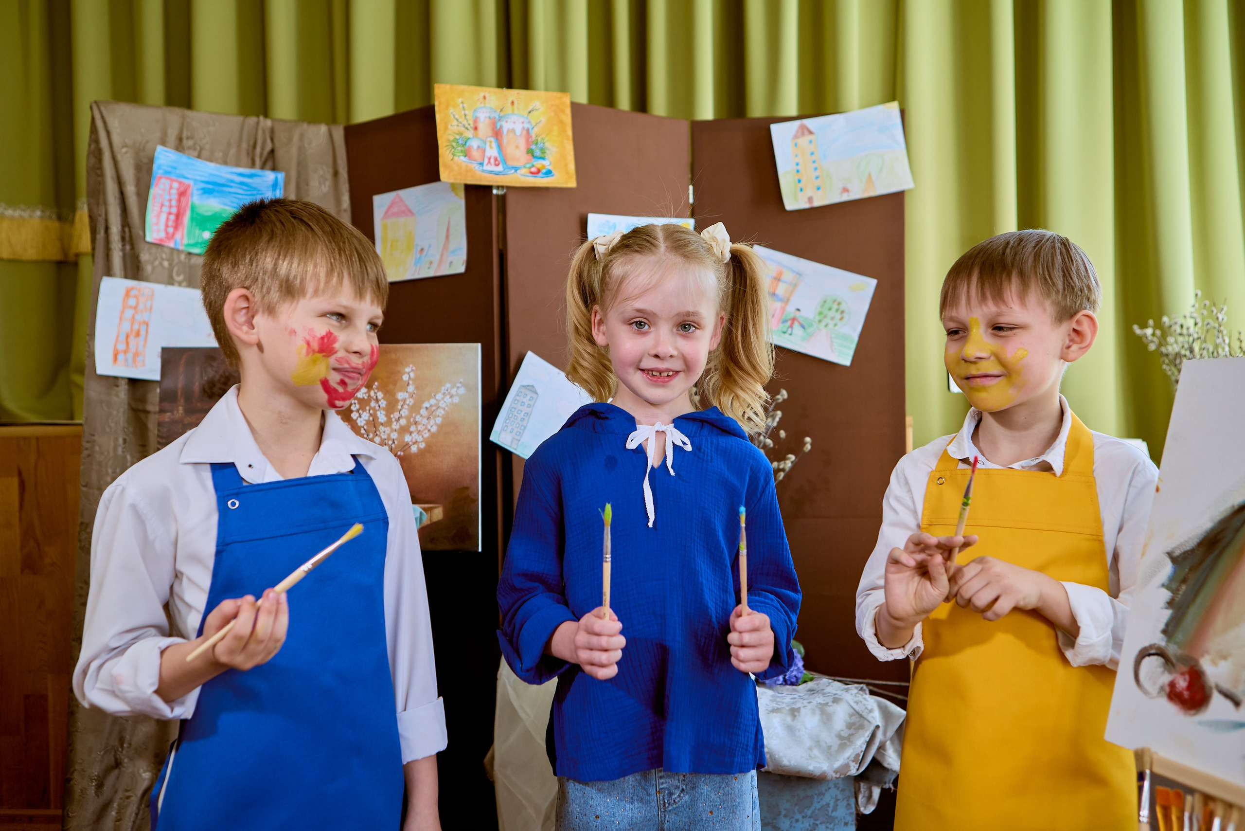 Творческая фотосессия художники